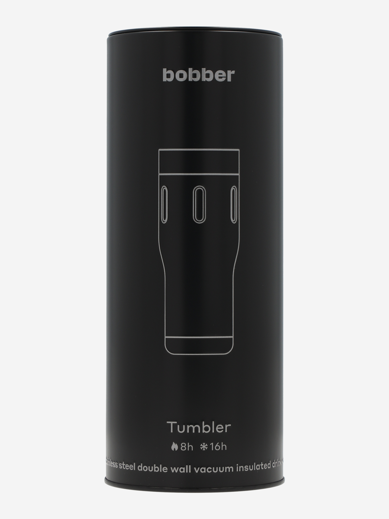 фото Термокружка вакуумная bobber tumbler, 500 мл, серебряный