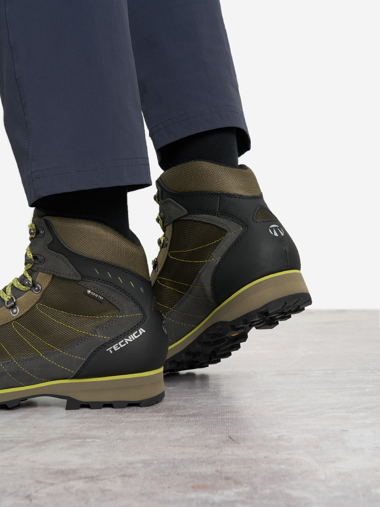 фото Ботинки мужские tecnica makalu iv gtx, зеленый