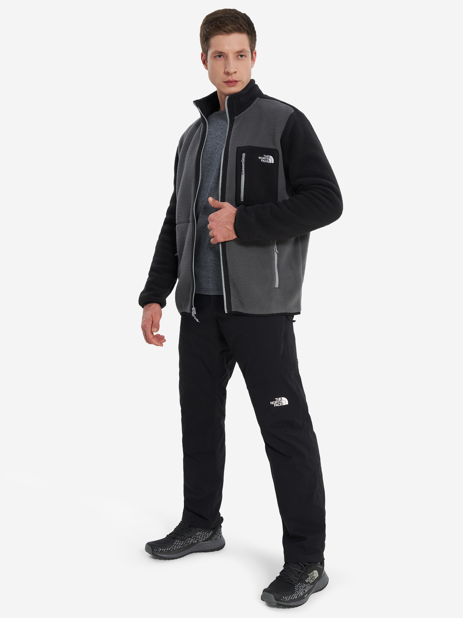 фото Брюки утепленные мужские the north face winter exploration reg, черный