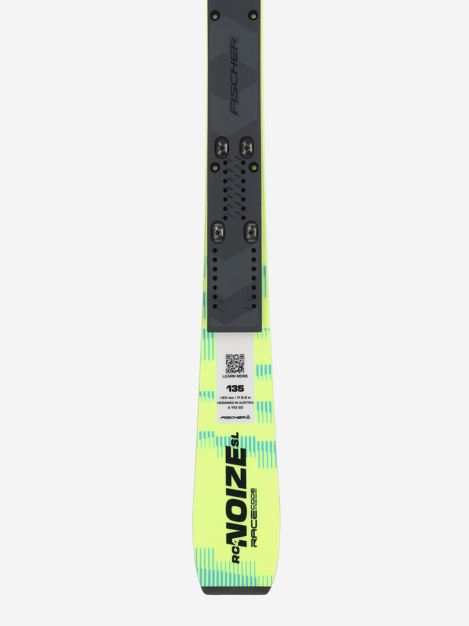 фото Горные лыжи детские fischer rc4 noize gs, желтый