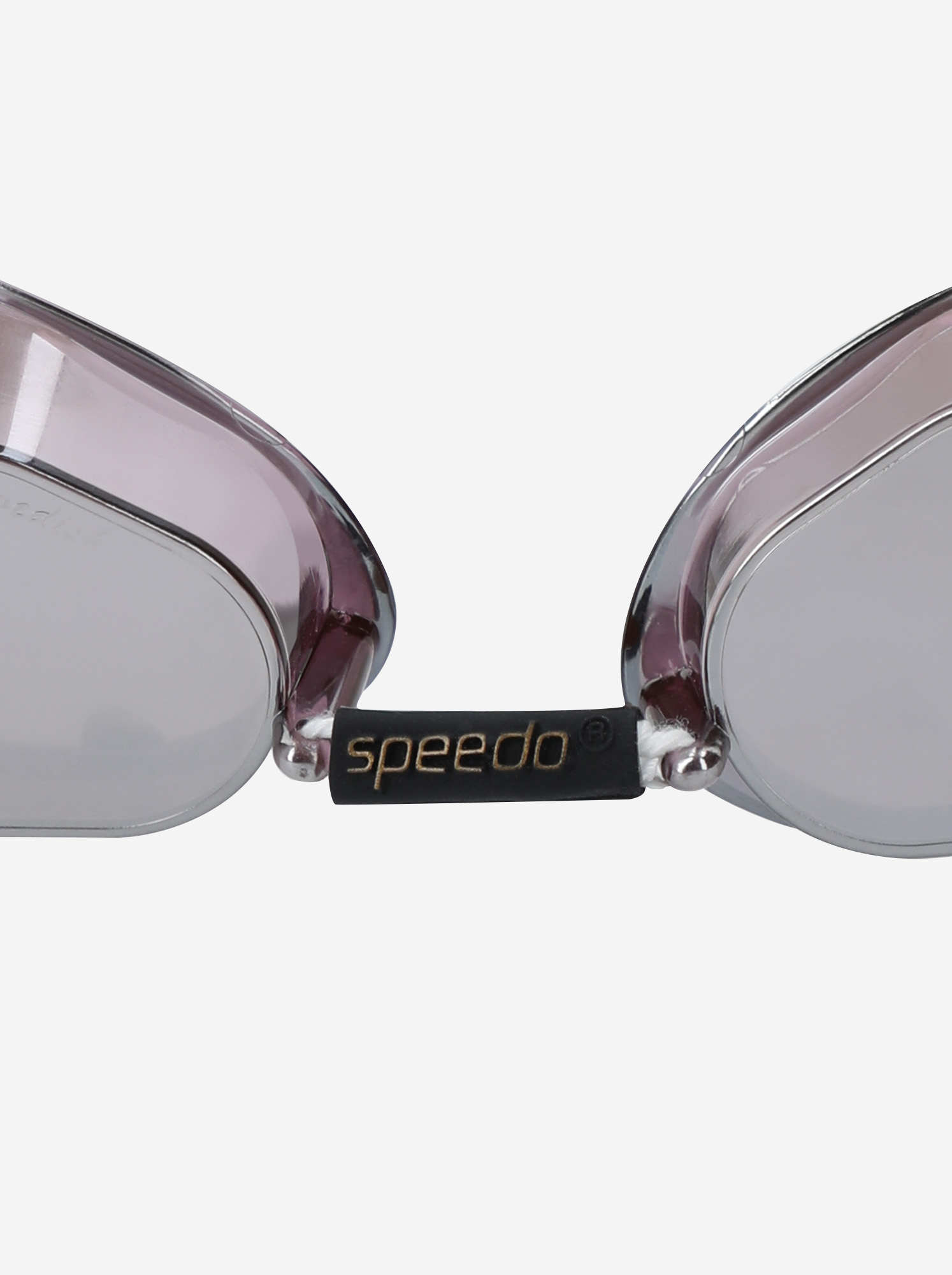 фото Очки для плавания speedo swedish mirror, серый
