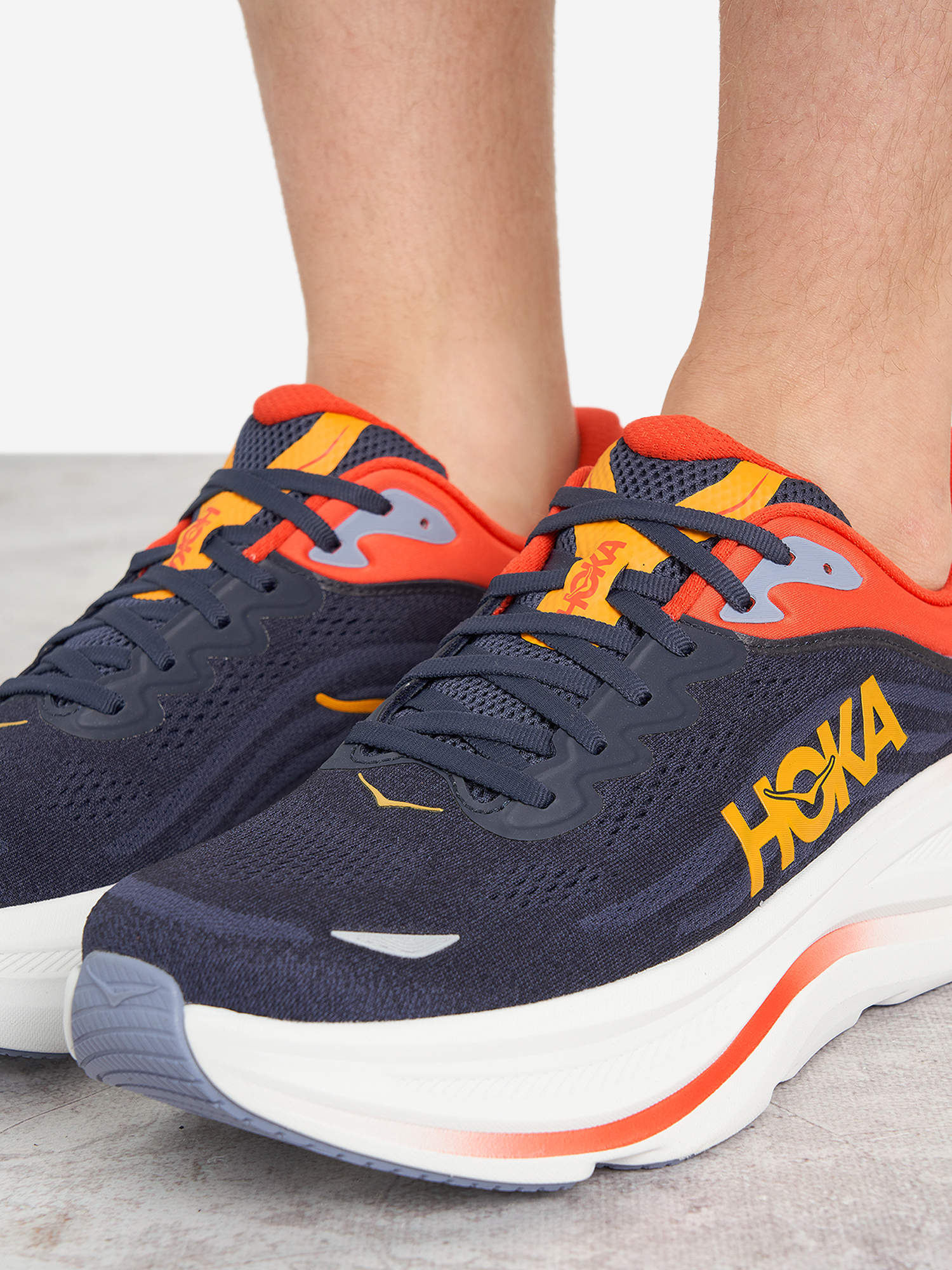 фото Кроссовки мужские hoka one one bondi 9, синий