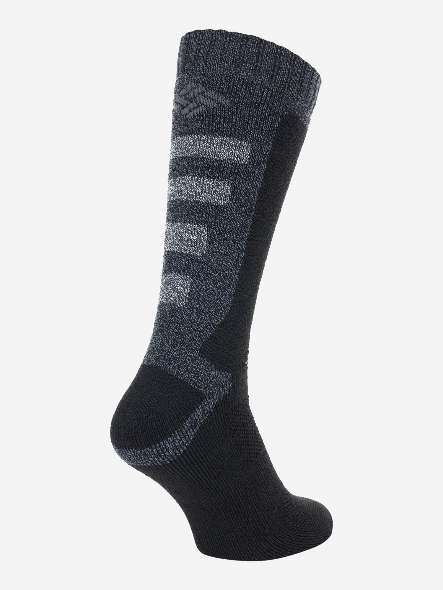 фото Носки мужские columbia explorer colorblock stripe moisture control crew, 1 пара, черный