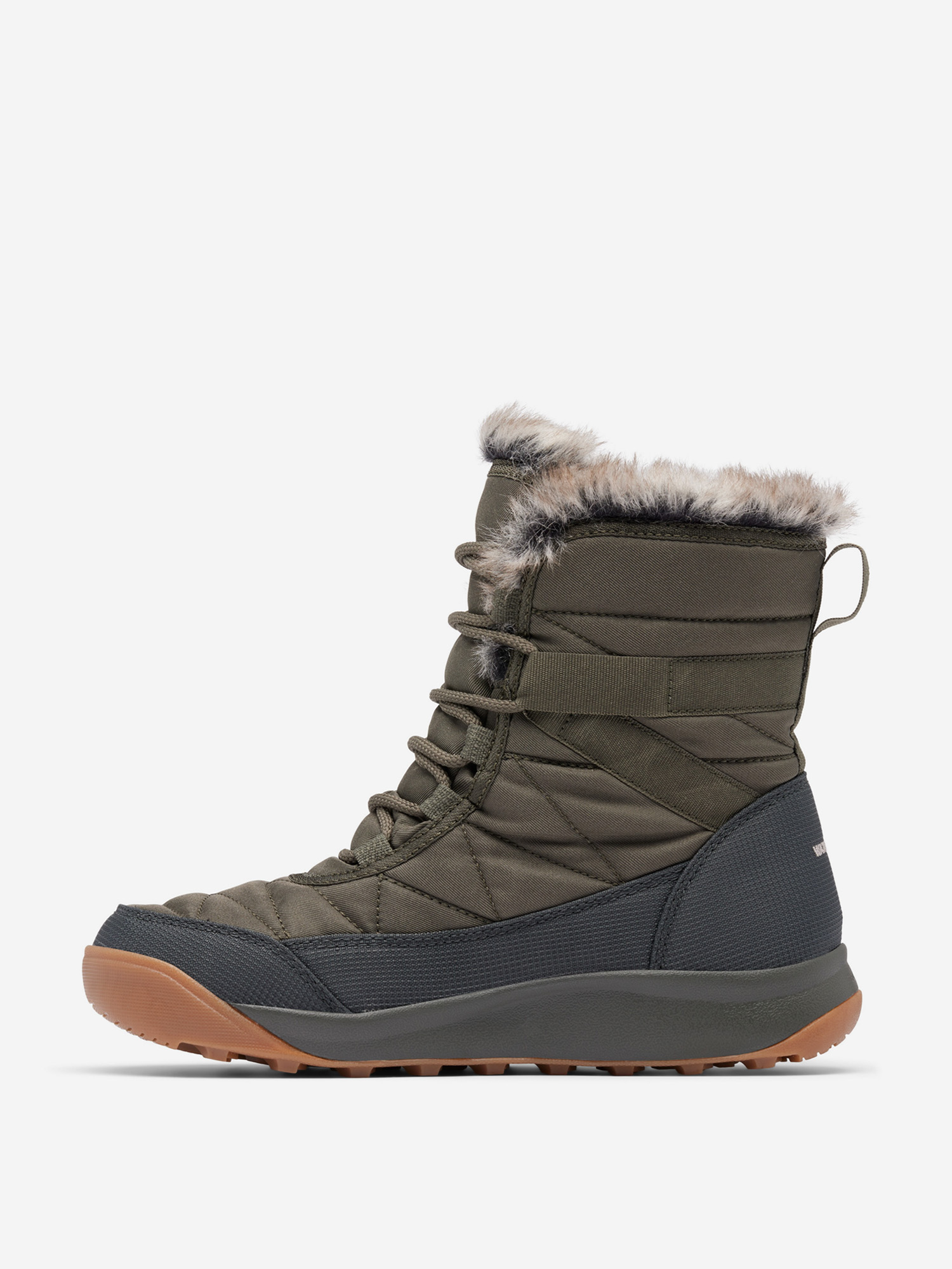 фото Сапоги утепленные женские columbia minx shorty iv, зеленый