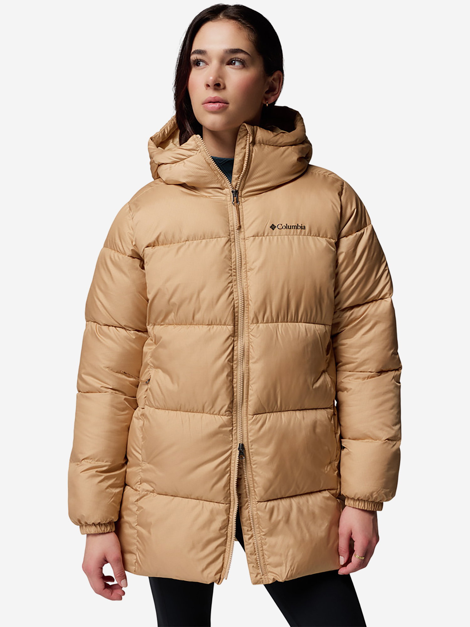 фото Куртка утепленная женская columbia puffect ii, желтый