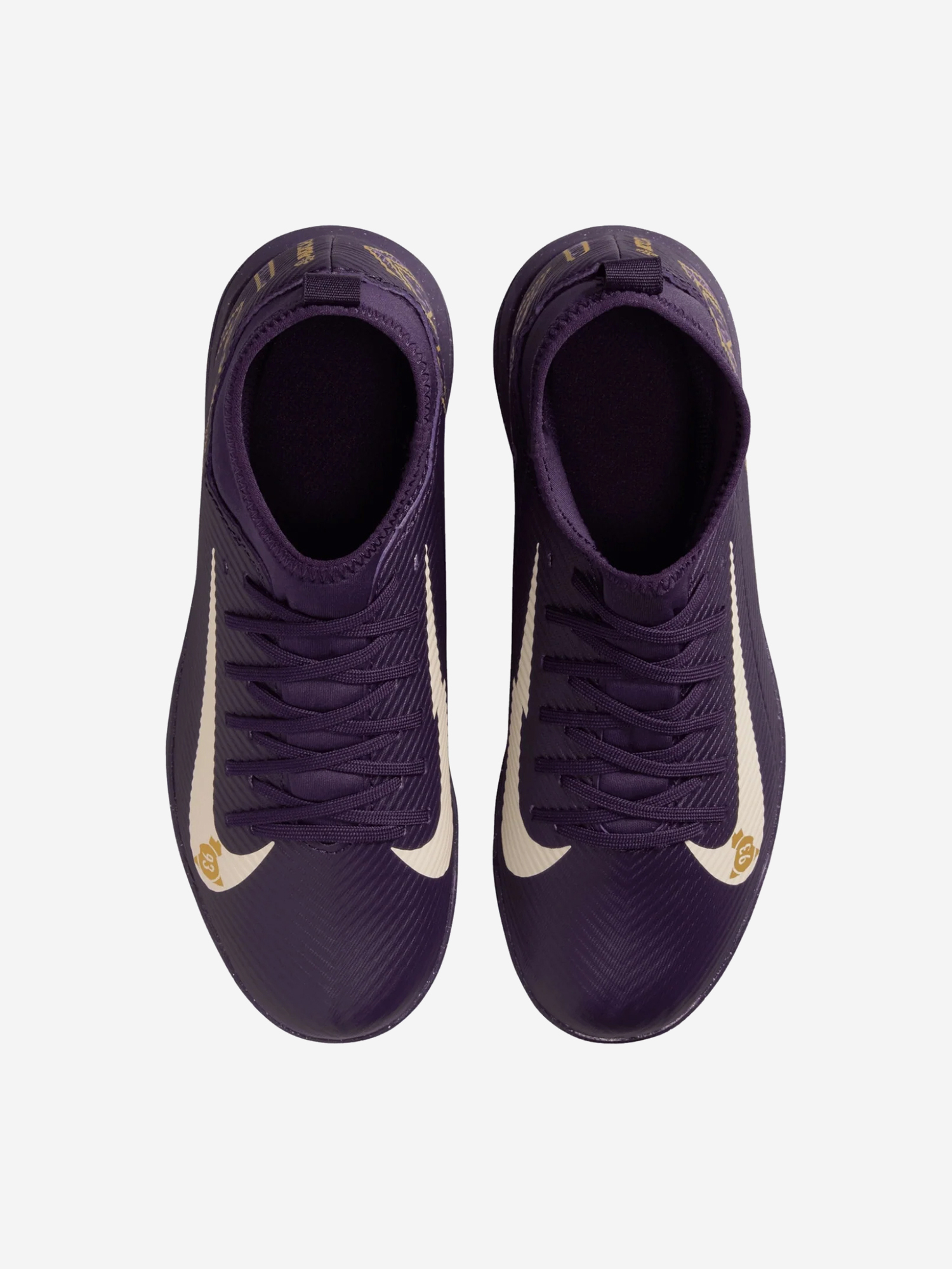 фото Бутсы для мальчиков nike superfly 10 club km tf, фиолетовый