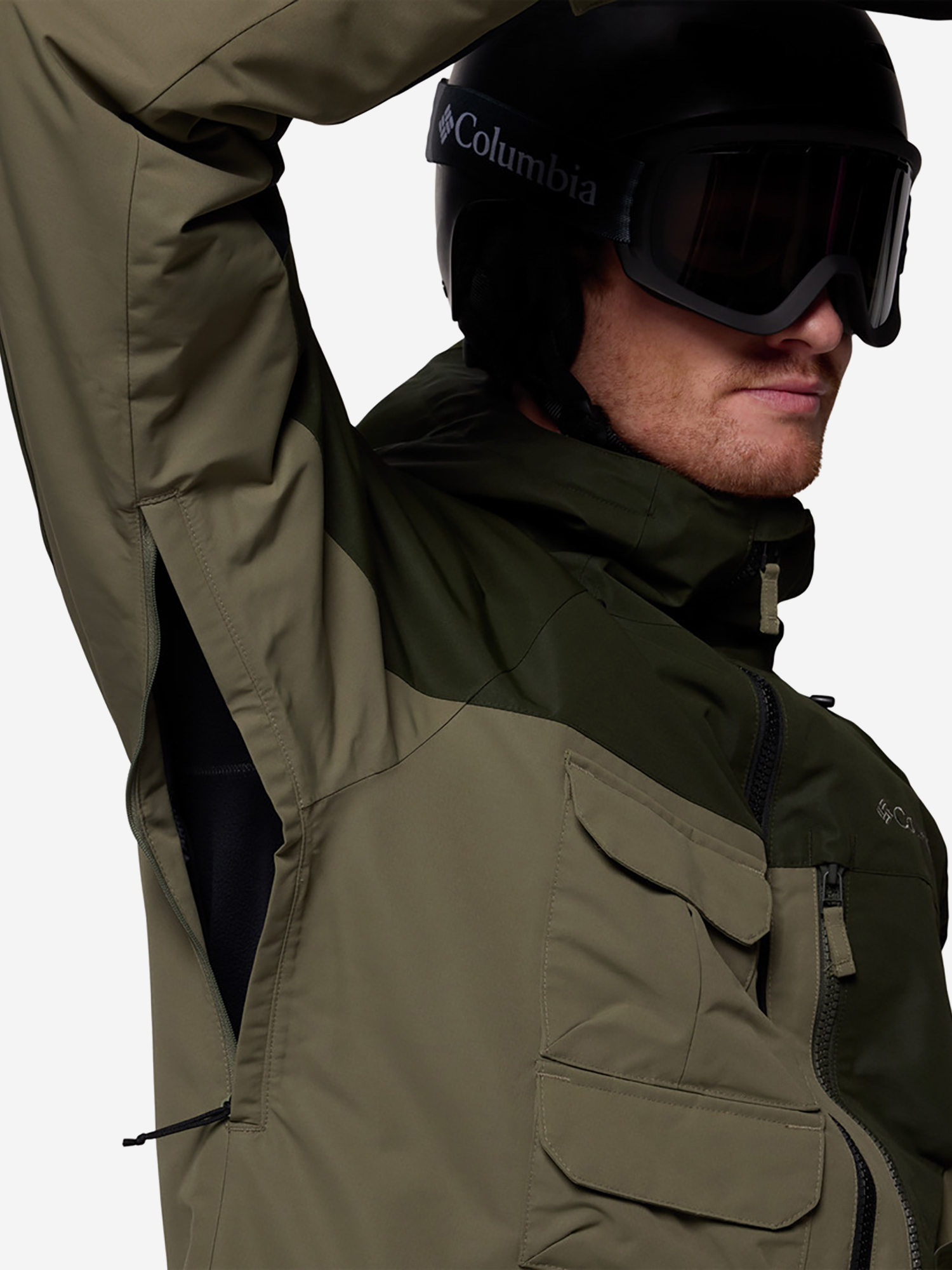 фото Куртка утепленная мужская columbia coreshot jacket, зеленый