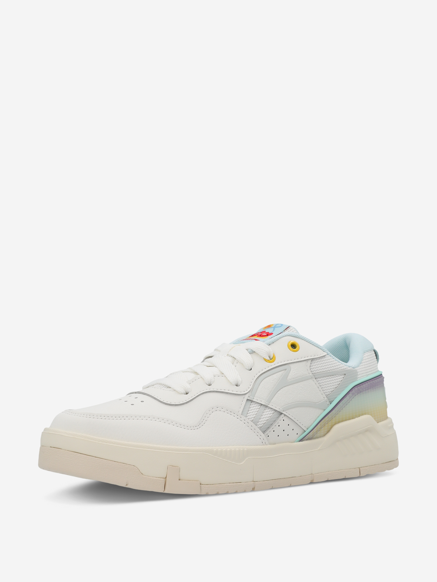 фото Кроссовки женские li-ning common 80 s, бежевый