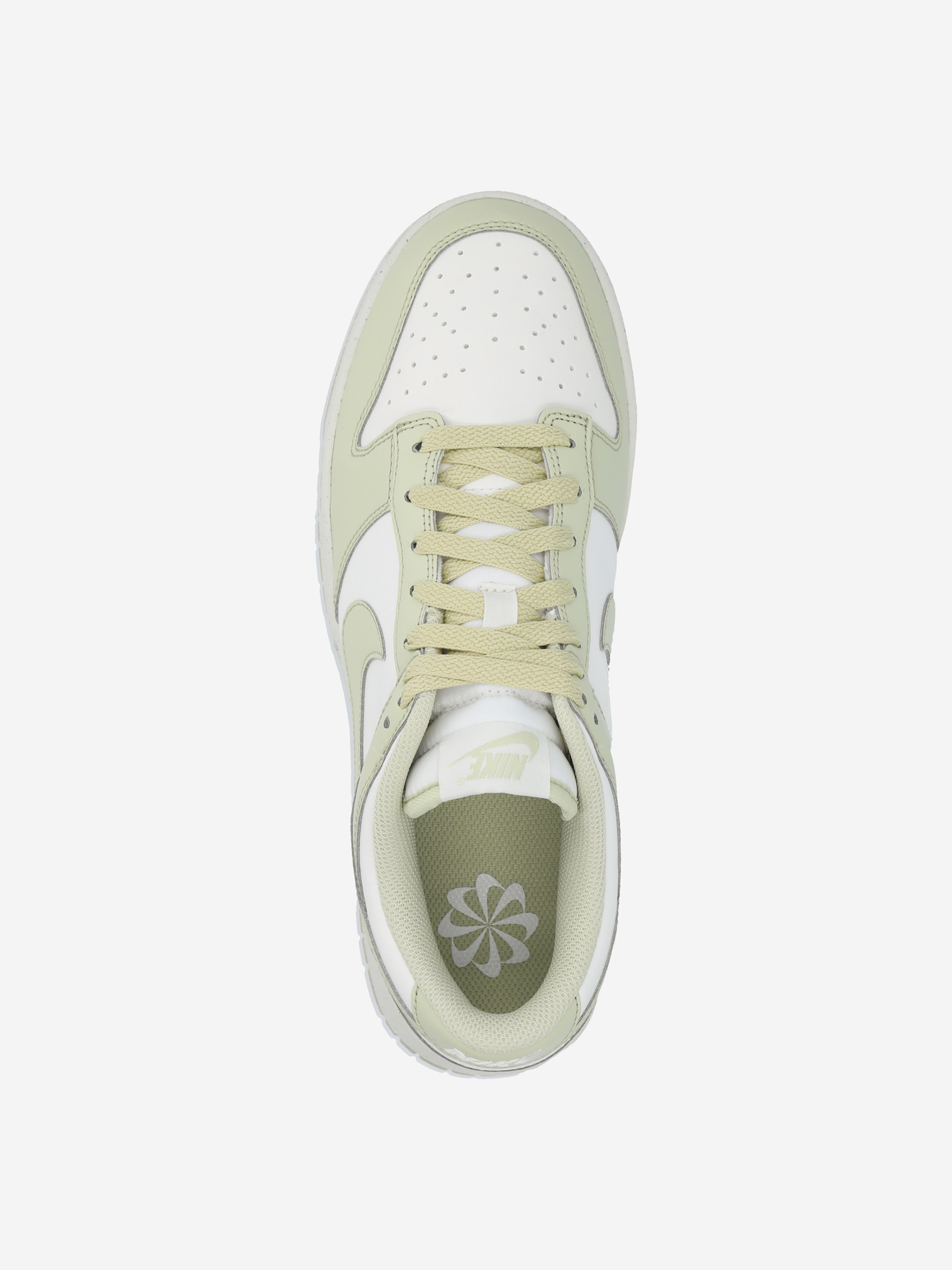 фото Кеды женские nike dunk, зеленый