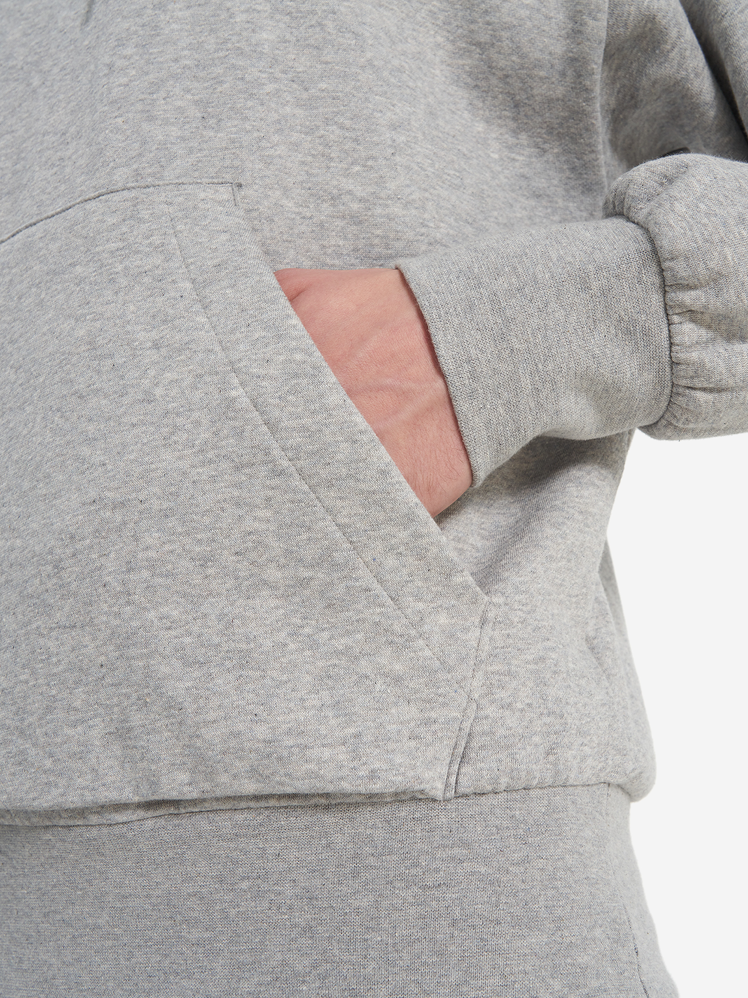 фото Худи мужское adidas feelcozy, серый