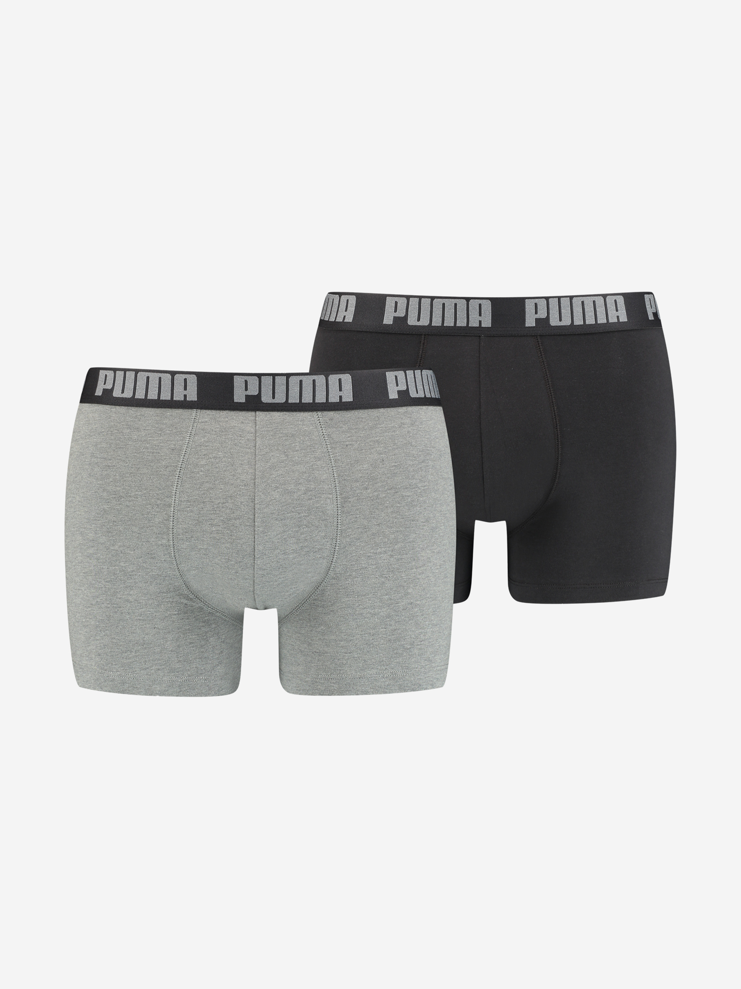 фото Трусы мужские puma basic, 2 штуки, серый
