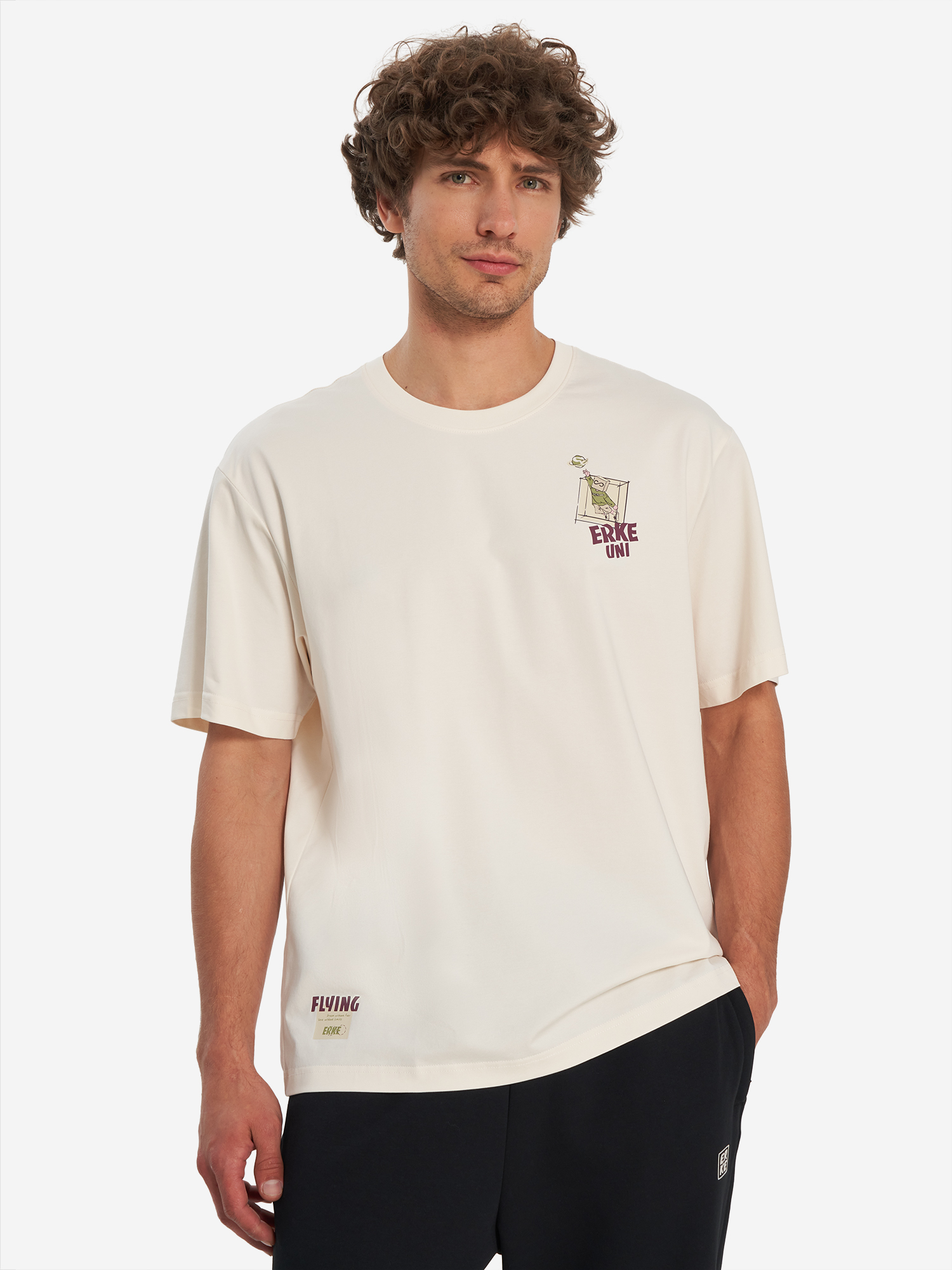 Футболка мужская Erke, Бежевый
Футболка мужская Erke, Бежевый