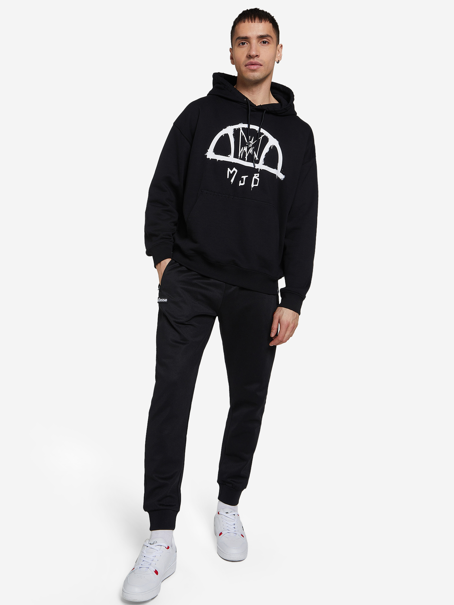 фото Брюки мужские ellesse bertoni, черный