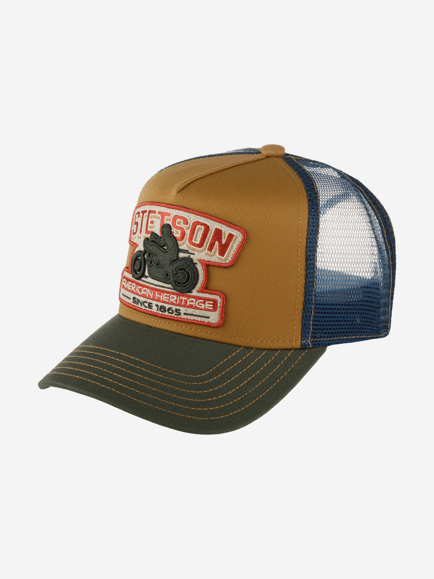 Бейсболка с сеточкой STETSON 7761173 TRUCKER CAP MOTORCYCLE (оливковый), Мультицвет
Бейсболка с сеточкой STETSON 7761173 TRUCKER CAP MOTORCYCLE (оливковый), Мультицвет