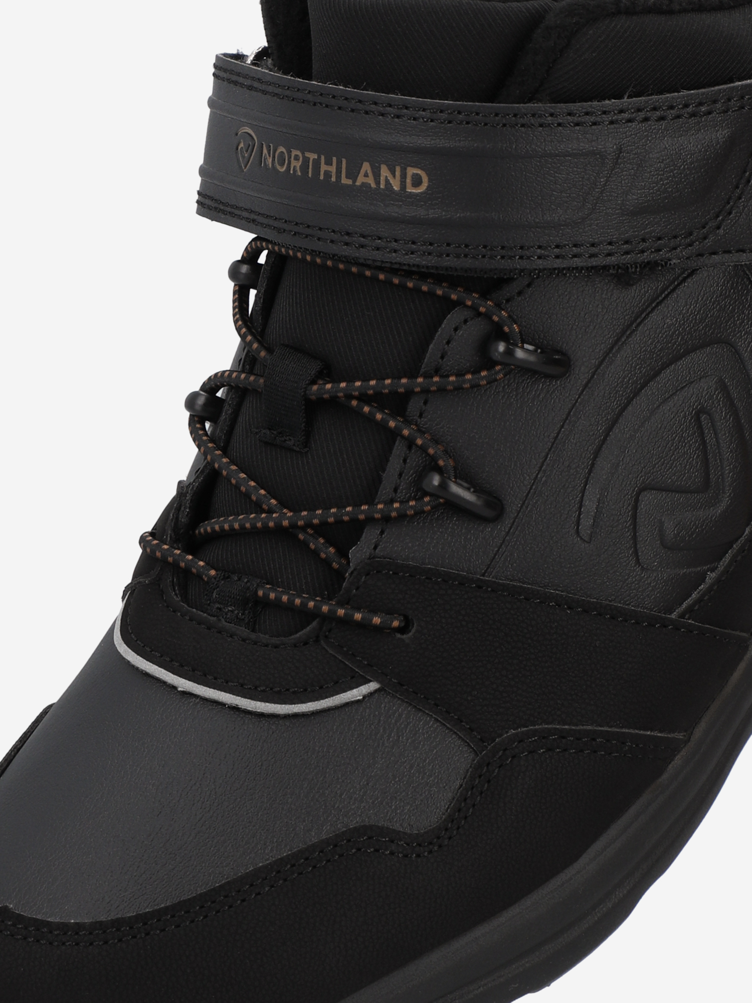 фото Ботинки для мальчиков northland tirol fleece b, черный