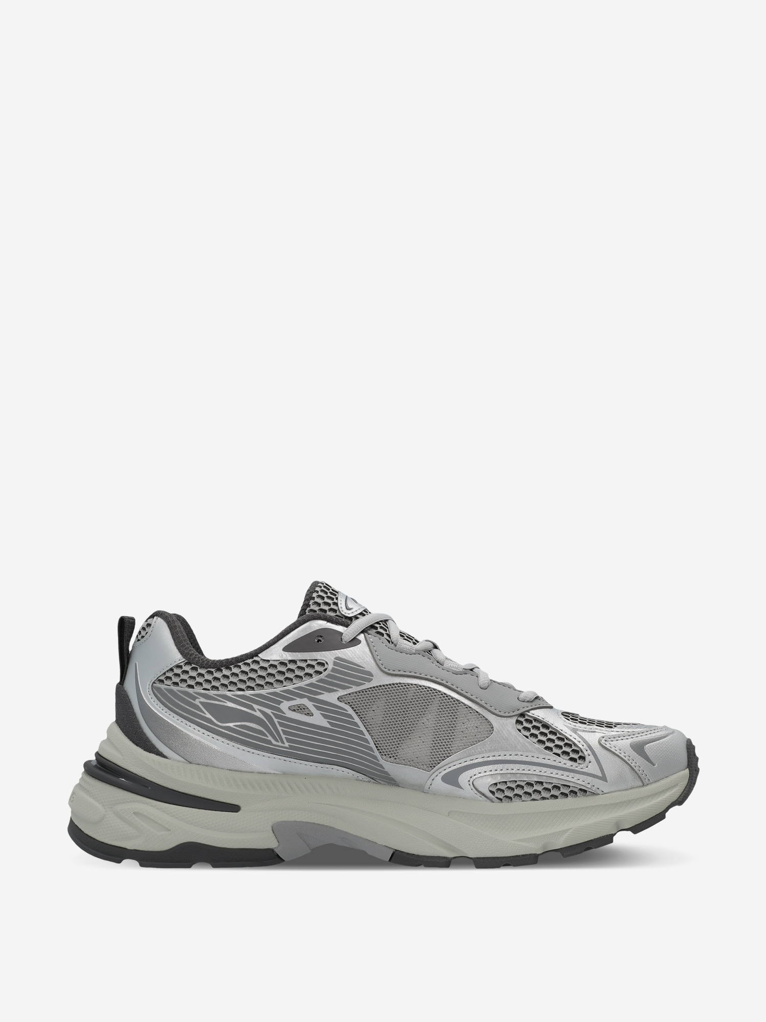 фото Кроссовки мужские li-ning wind walker, серый