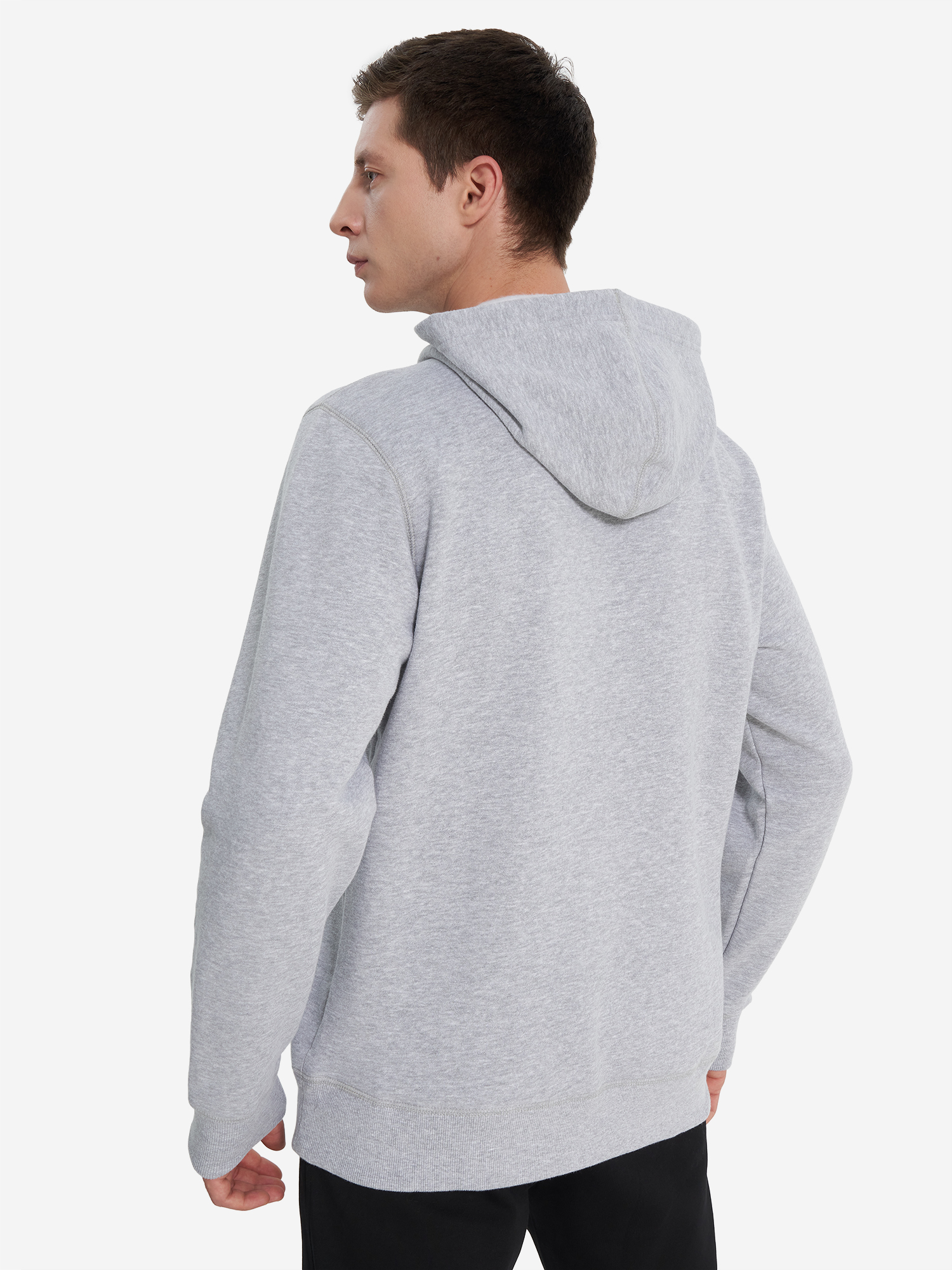фото Худи мужское mountain hardwear logo, серый