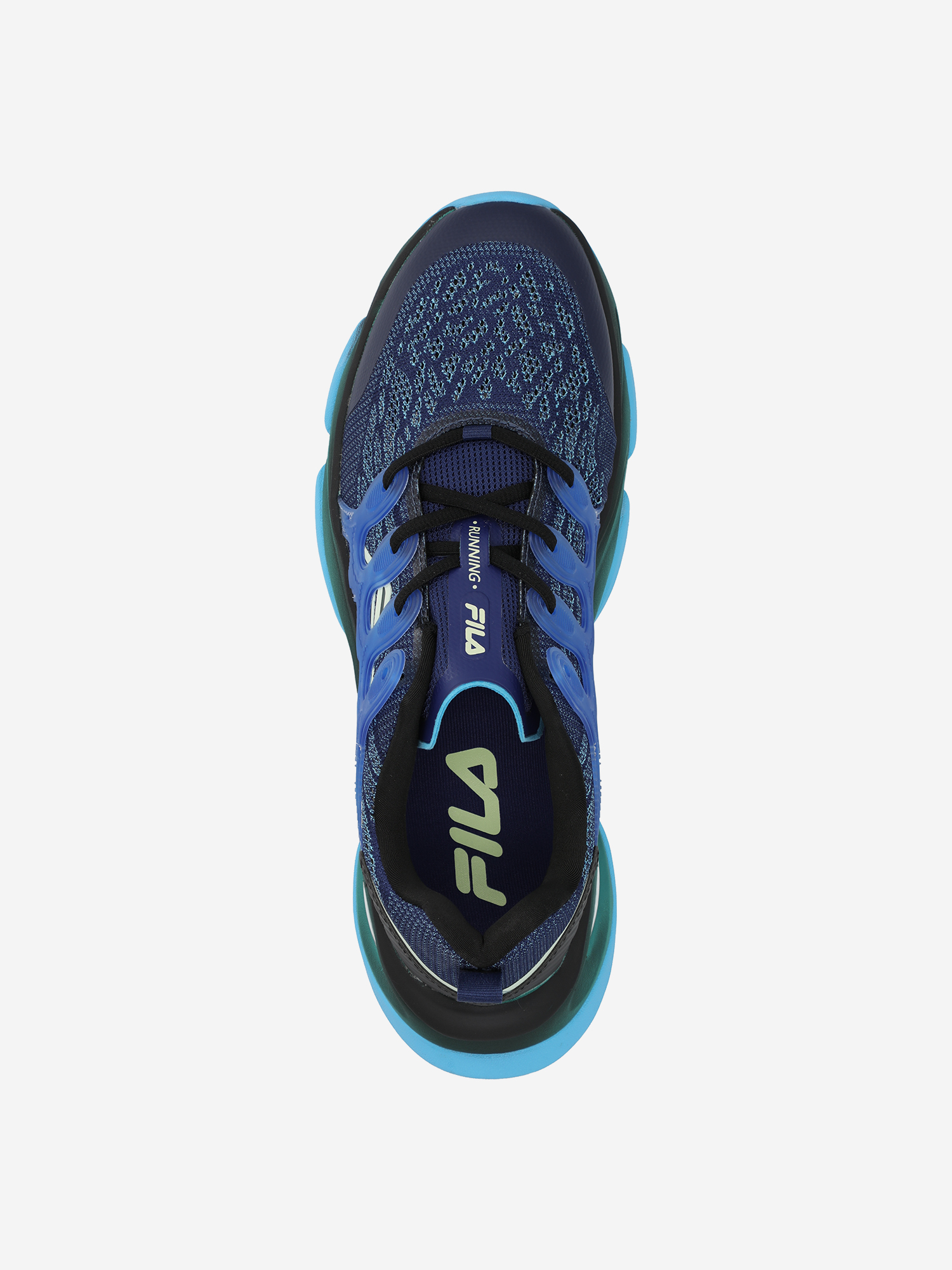фото Кроссовки мужские fila slv runner, синий