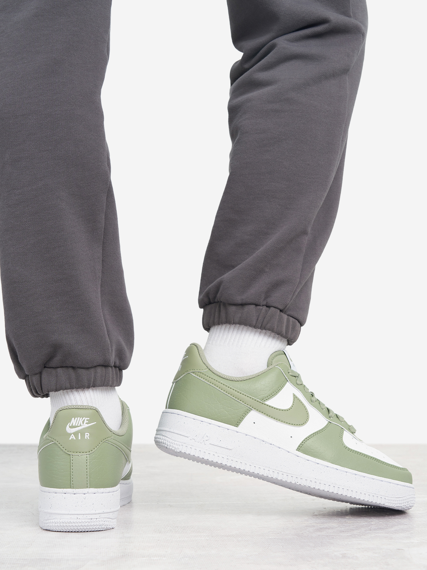 фото Кеды женские nike air force 1 '07 next nature, зеленый
