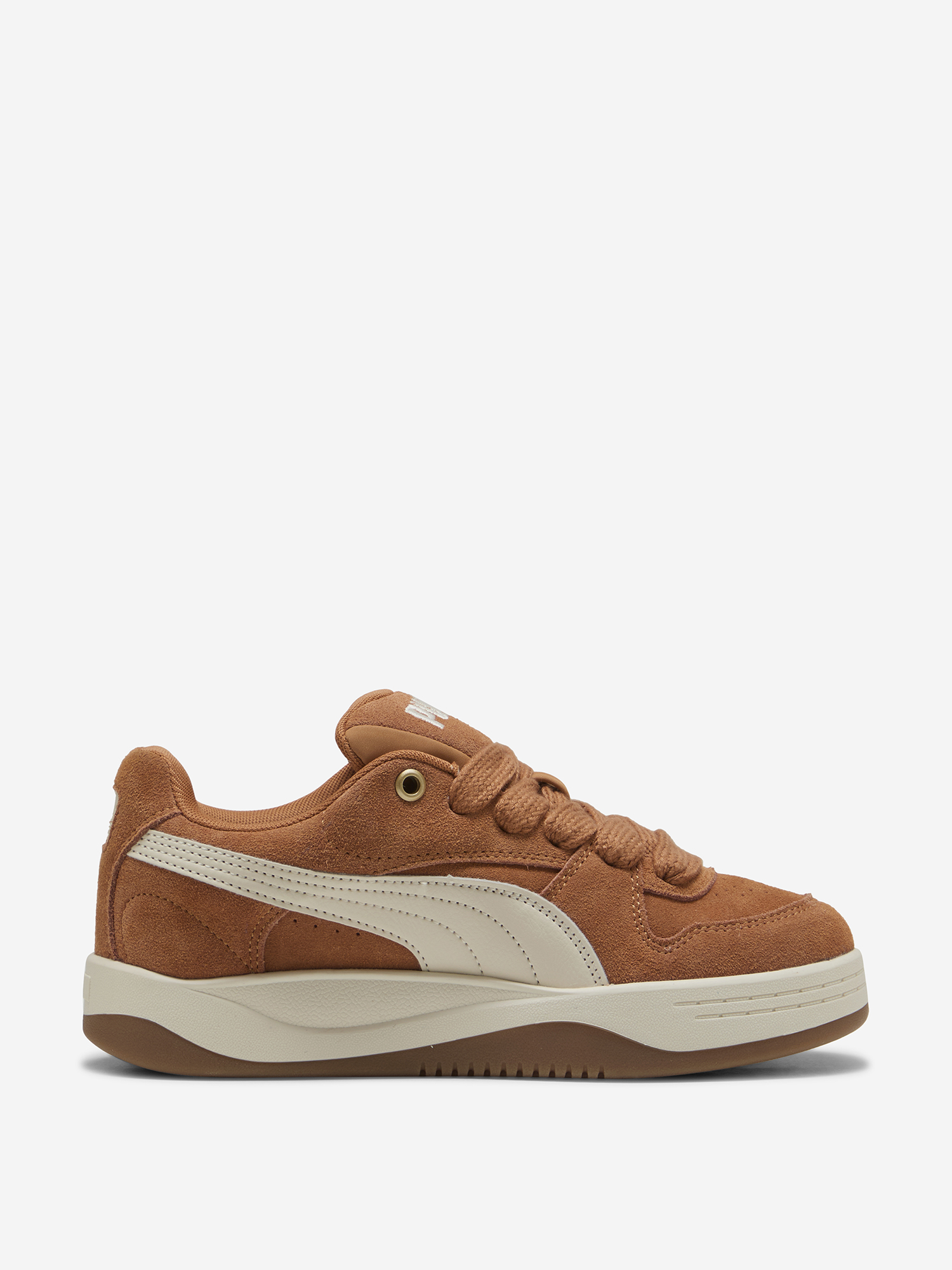 фото Кеды женские puma park luna sd, коричневый