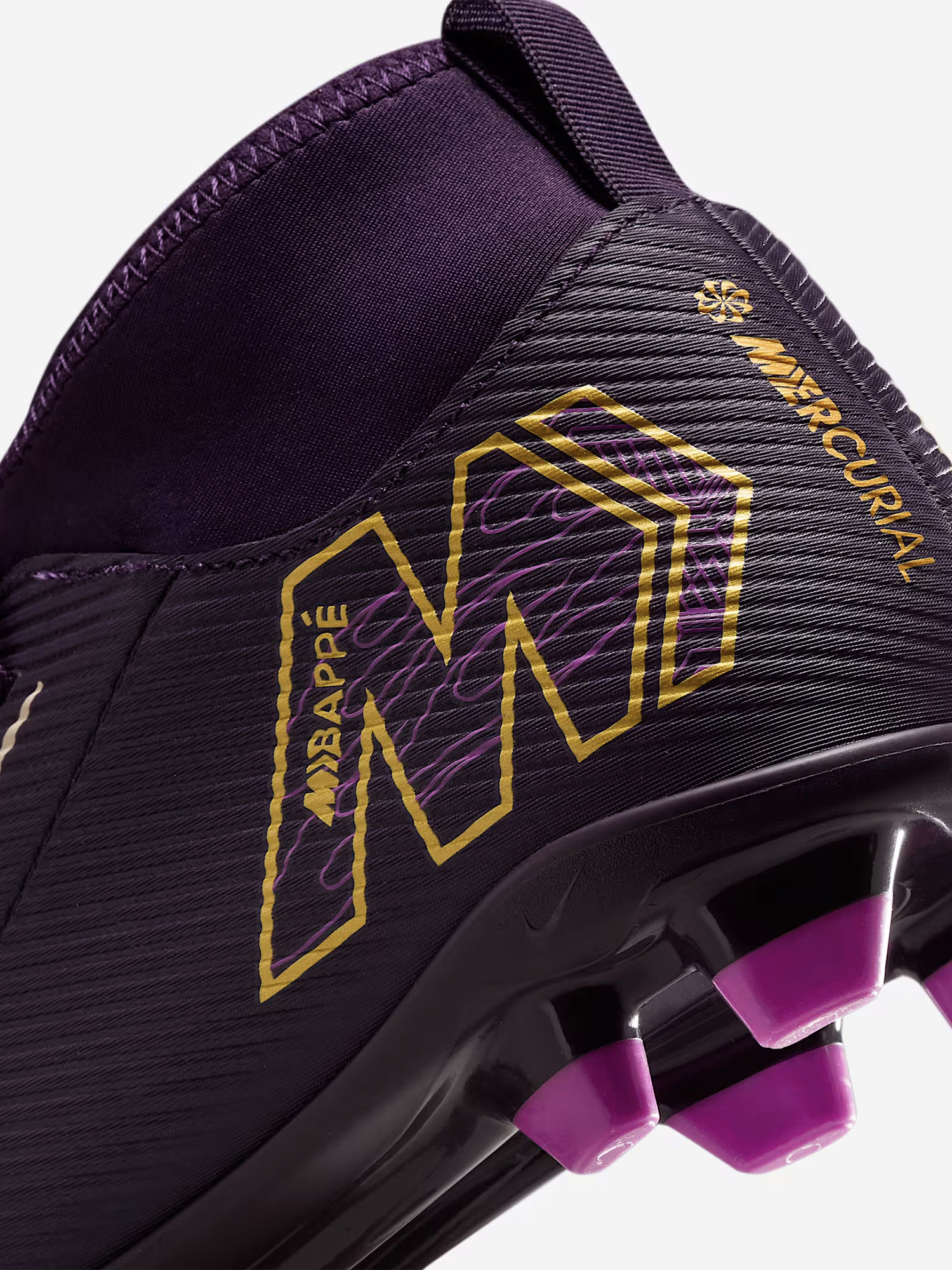 фото Бутсы для мальчиков nike superfly 10 club km fg/mg, фиолетовый