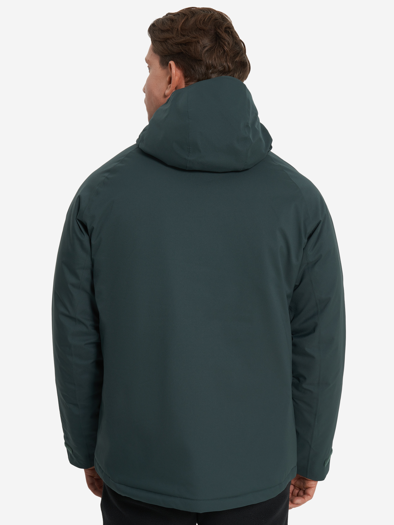 фото Куртка утепленная мужская jack wolfskin troposphere, зеленый