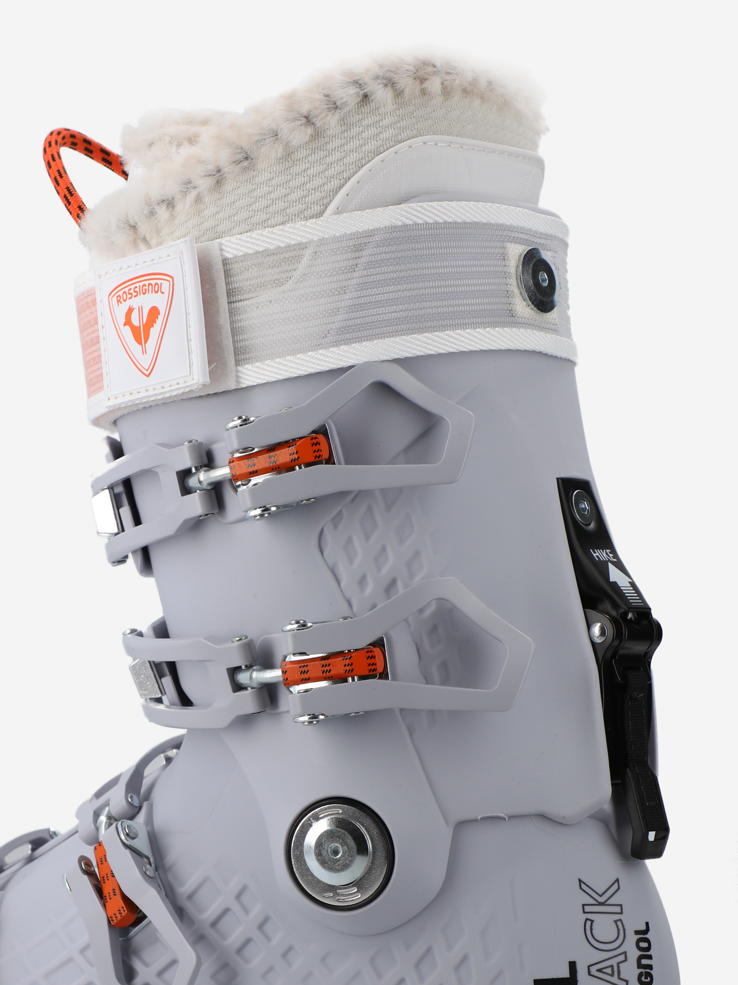 фото Ботинки горнолыжные женские rossignol alltrack 80 gw w, серый