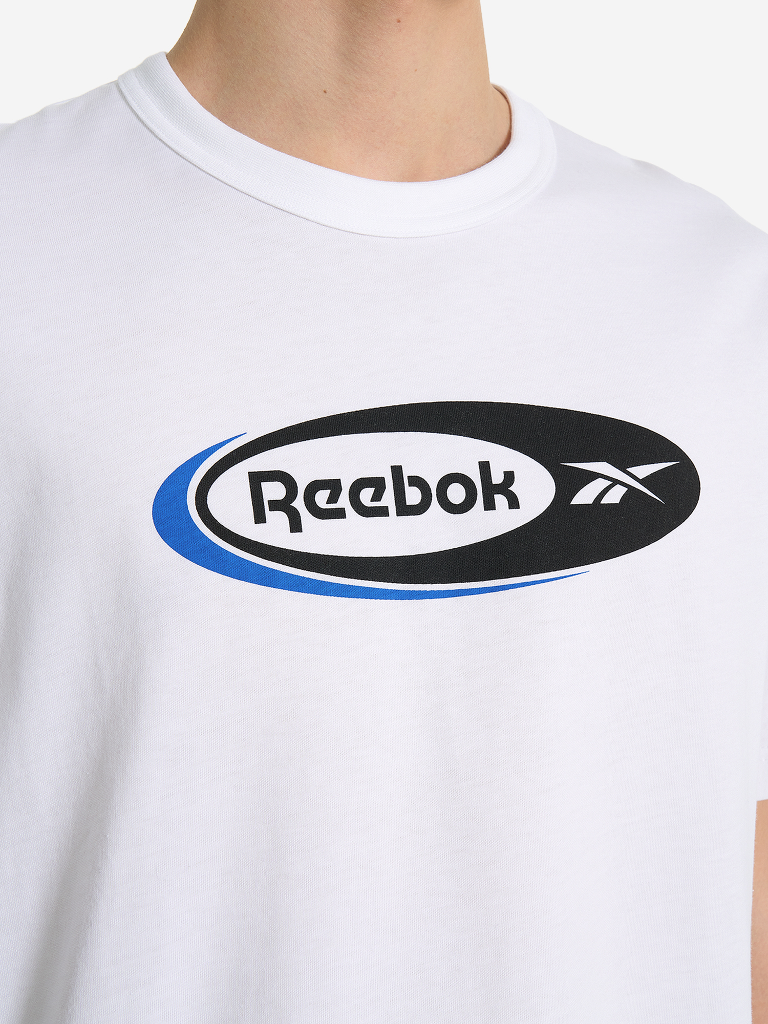 фото Футболка мужская reebok ri brand proud, белый