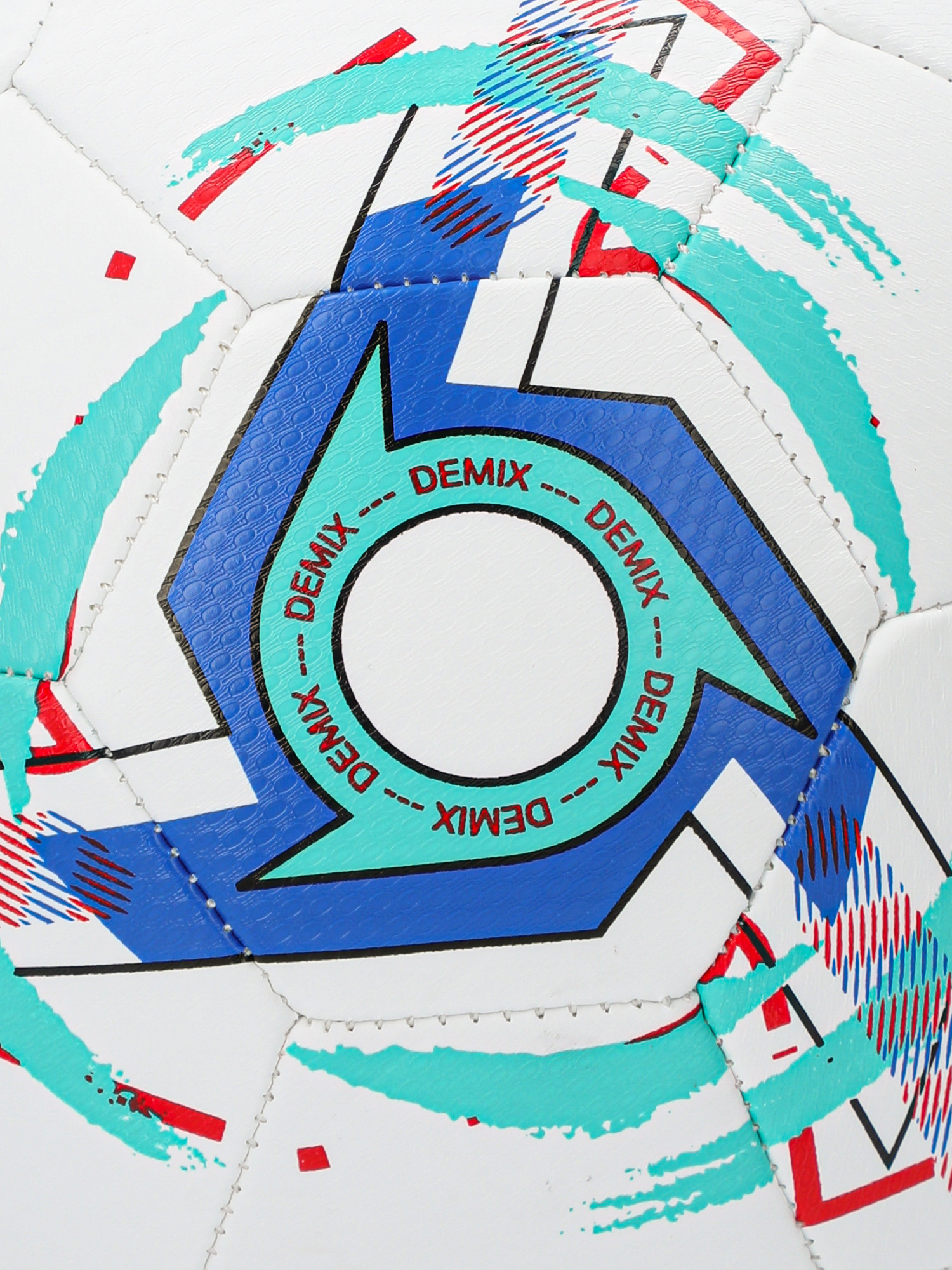 фото Мяч футбольный demix df500, мультицвет