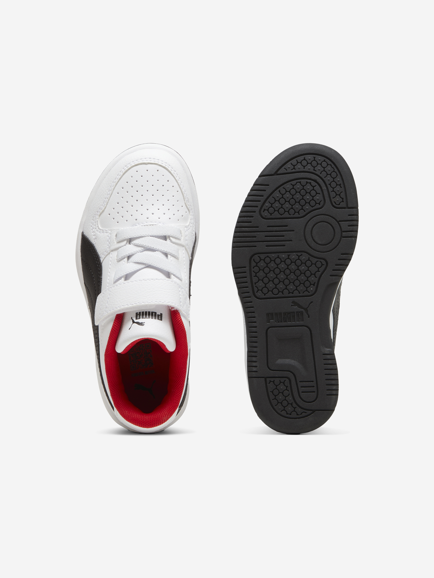 фото Кеды детские puma reb-l ac+ ps, белый