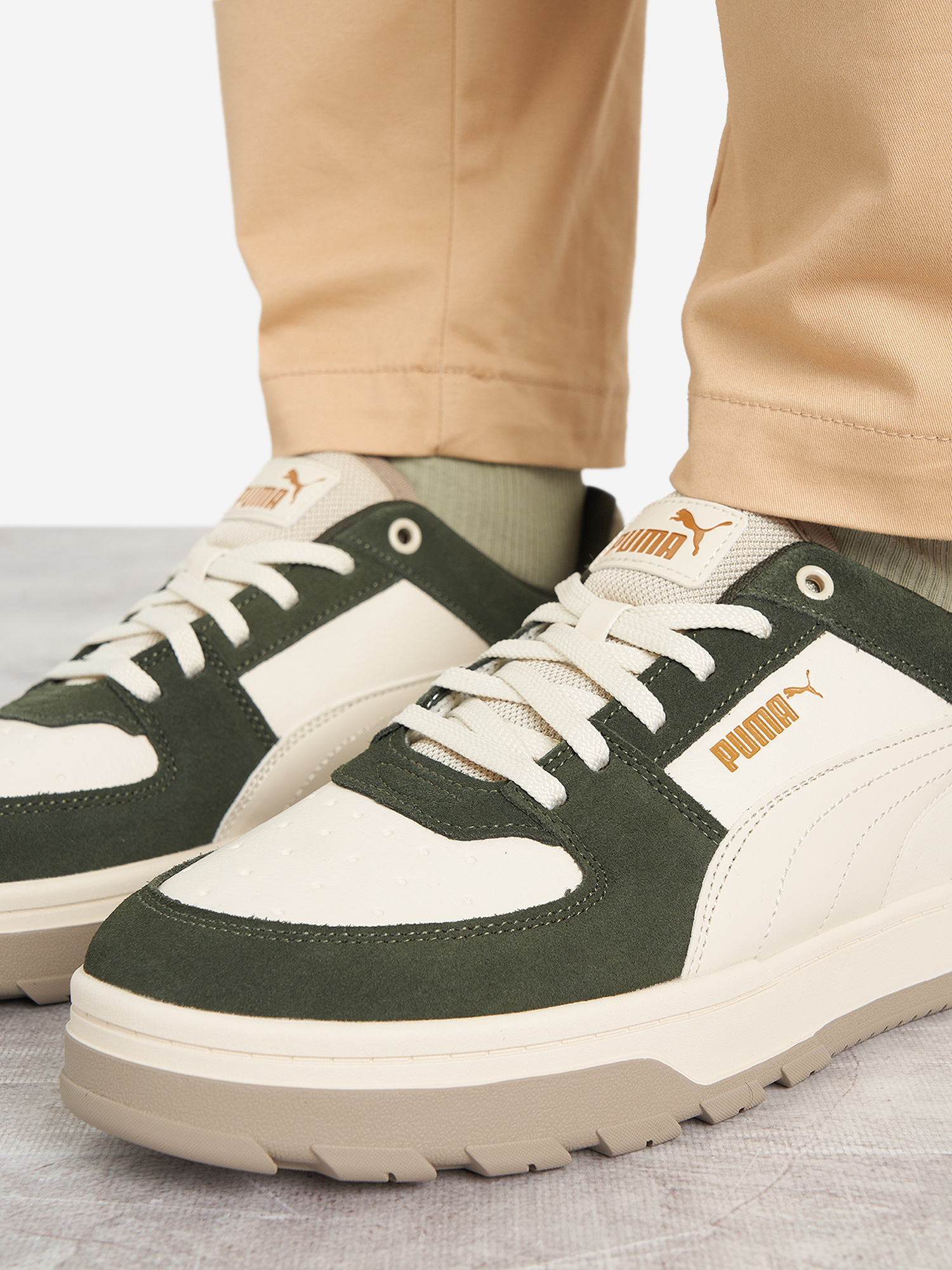 фото Кеды мужские puma caven 2.0 abrupt sd, зеленый