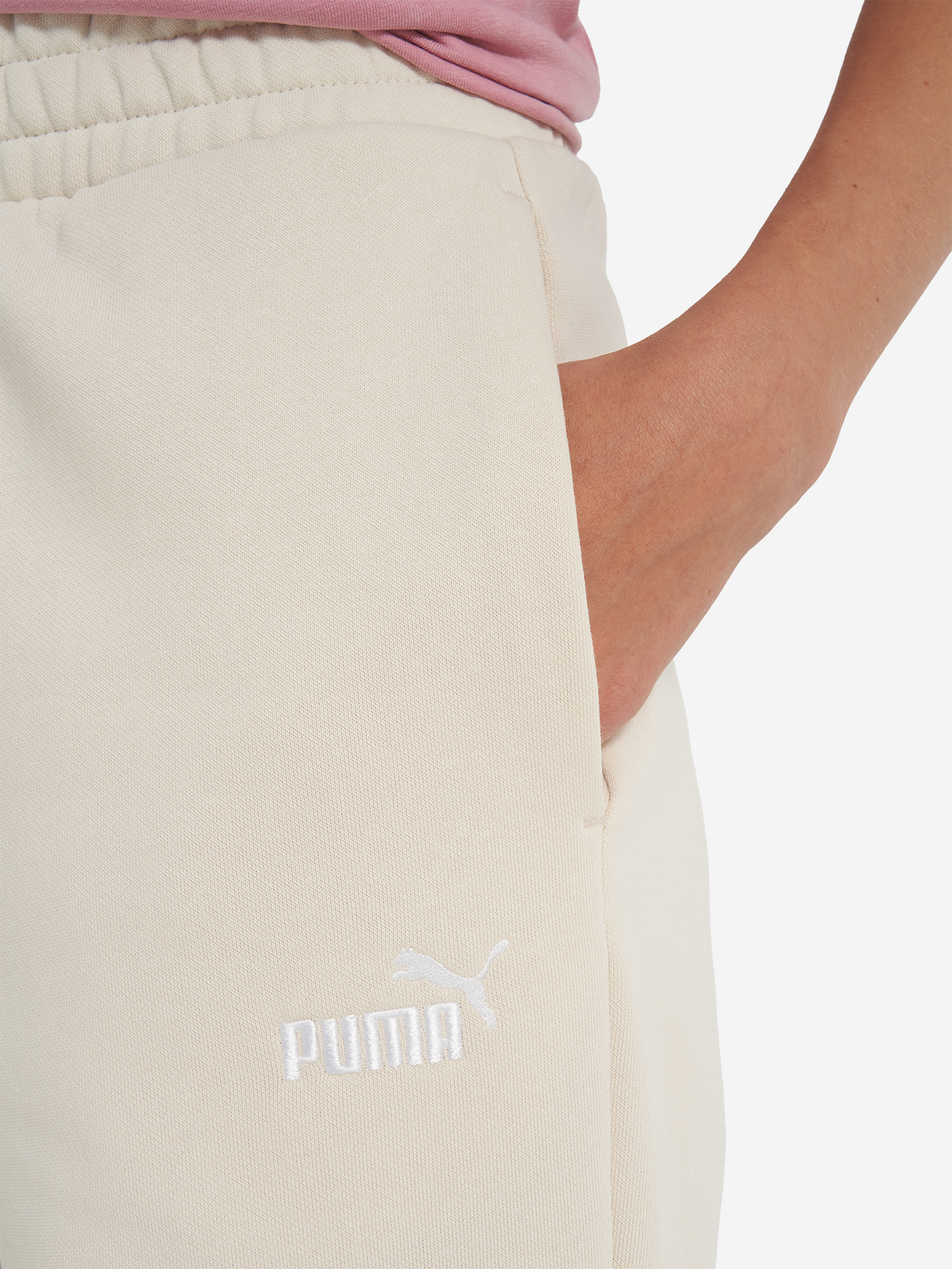 фото Брюки женские puma, бежевый