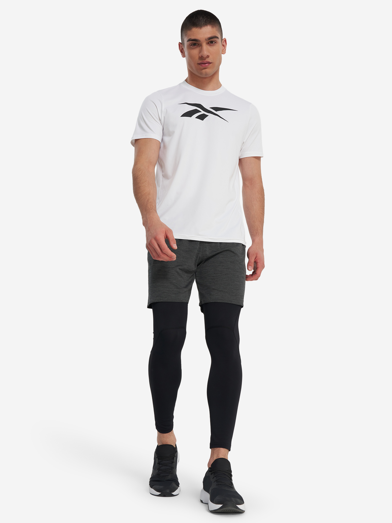 фото Шорты мужские reebok id train, черный