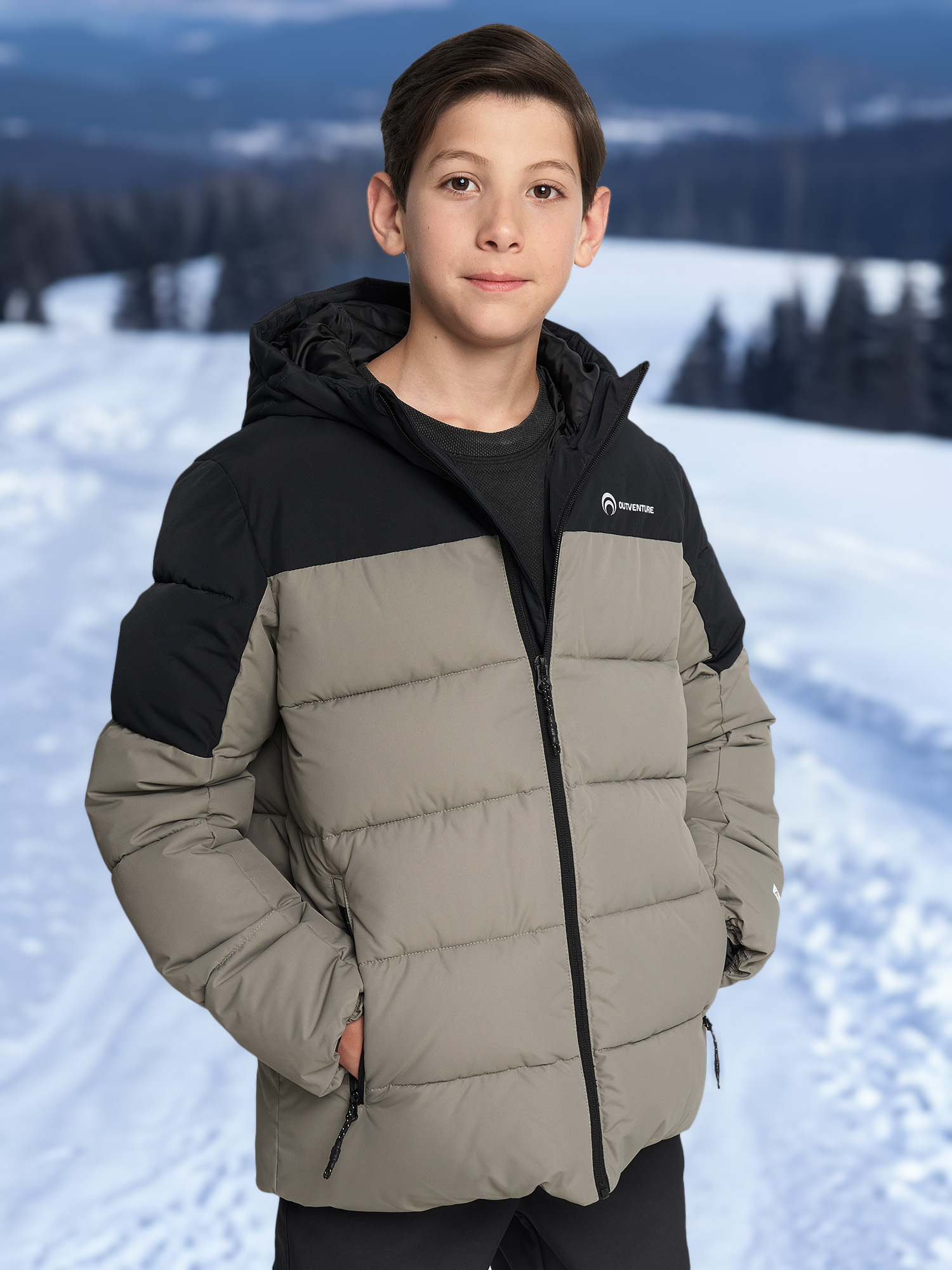 Пуховик для мальчиков Outventure, Бежевый
Пуховик для мальчиков Outventure, Бежевый