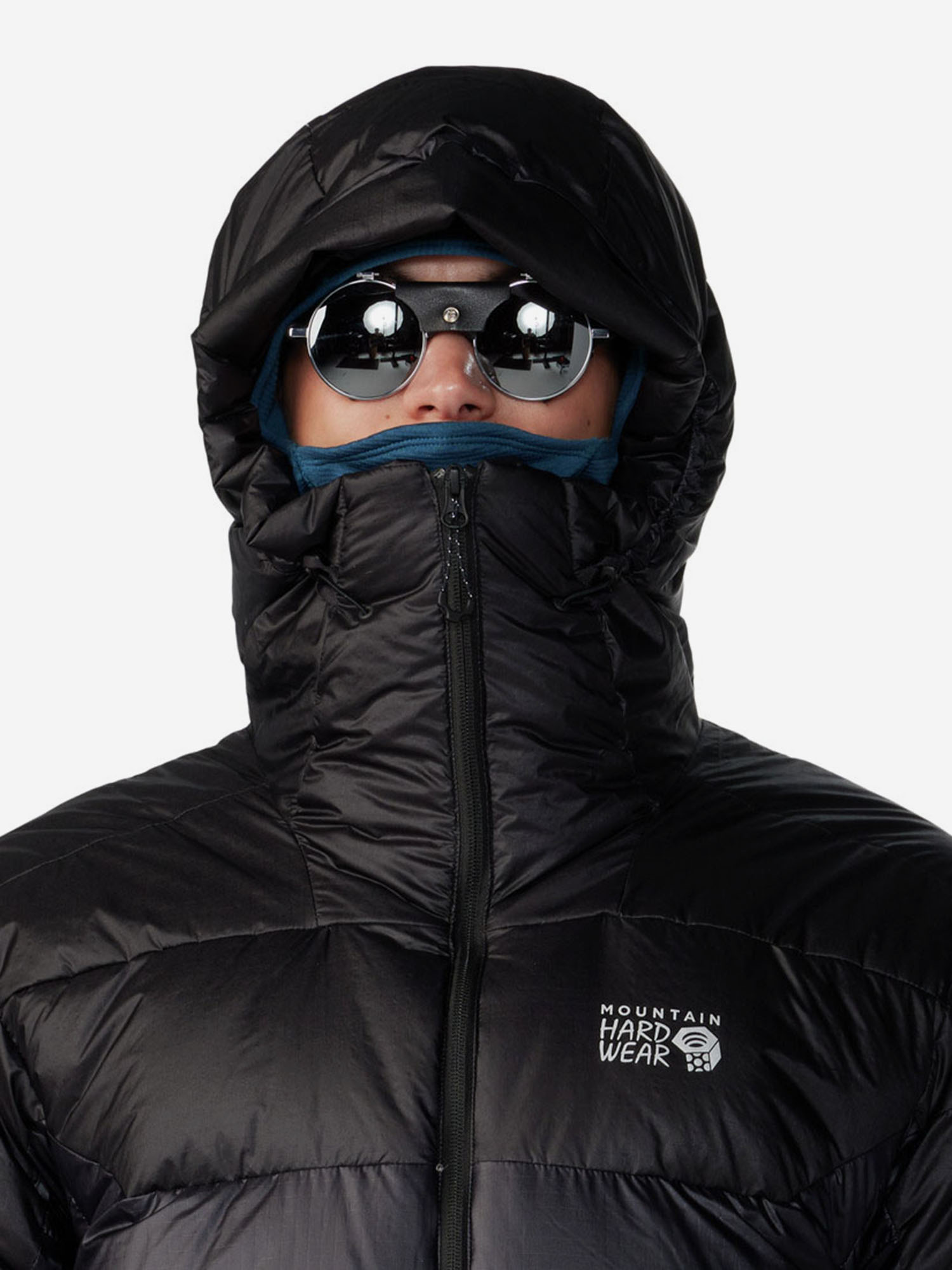 фото Пуховик мужской mountain hardwear phantom belay, черный