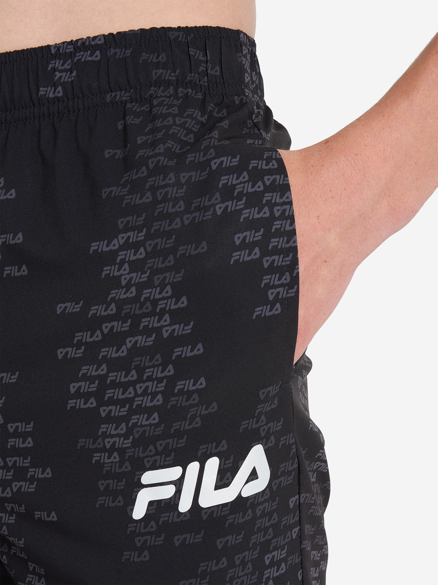 фото Шорты для мальчиков fila, черный