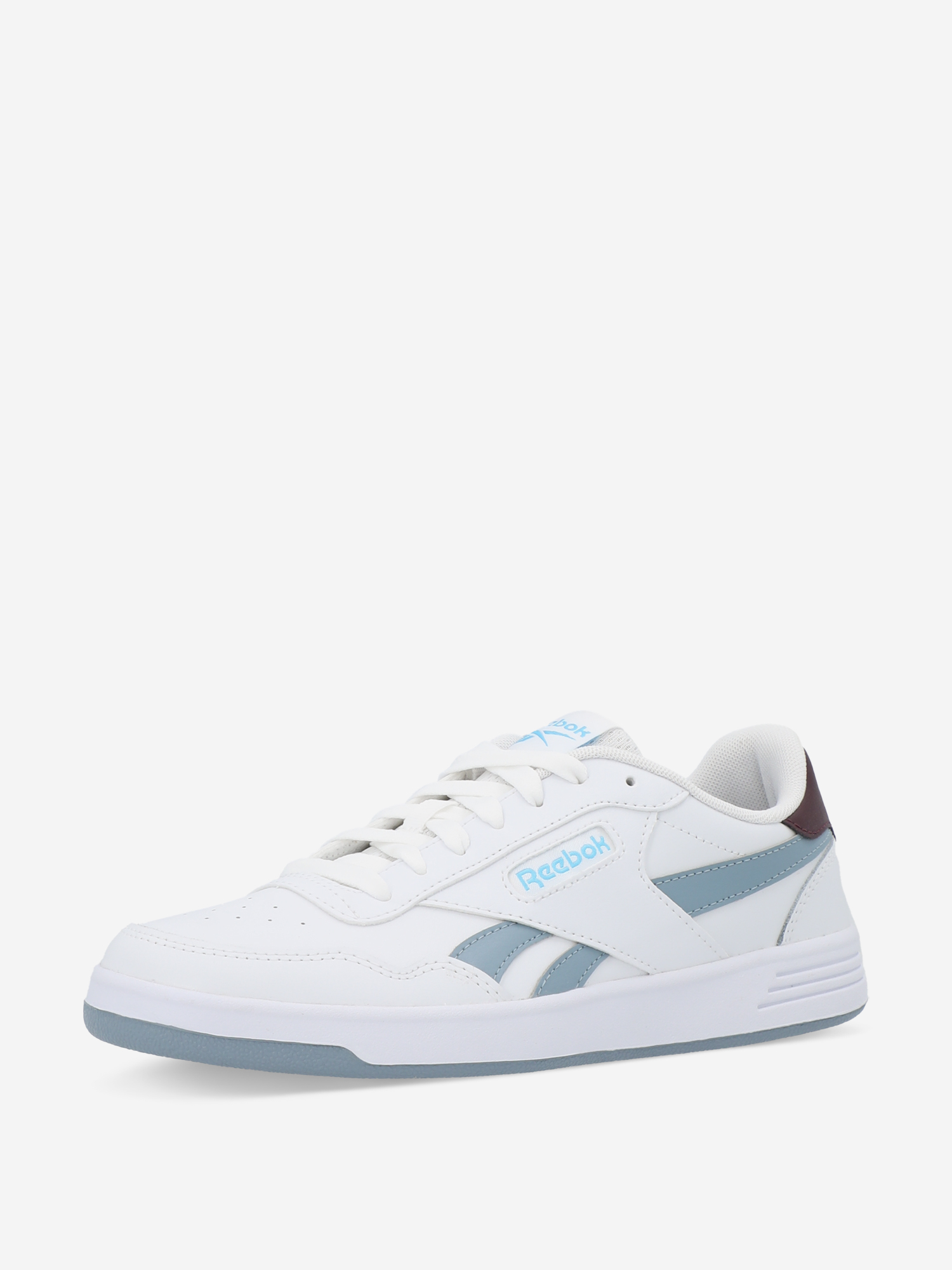 фото Кеды женские reebok court advance, белый