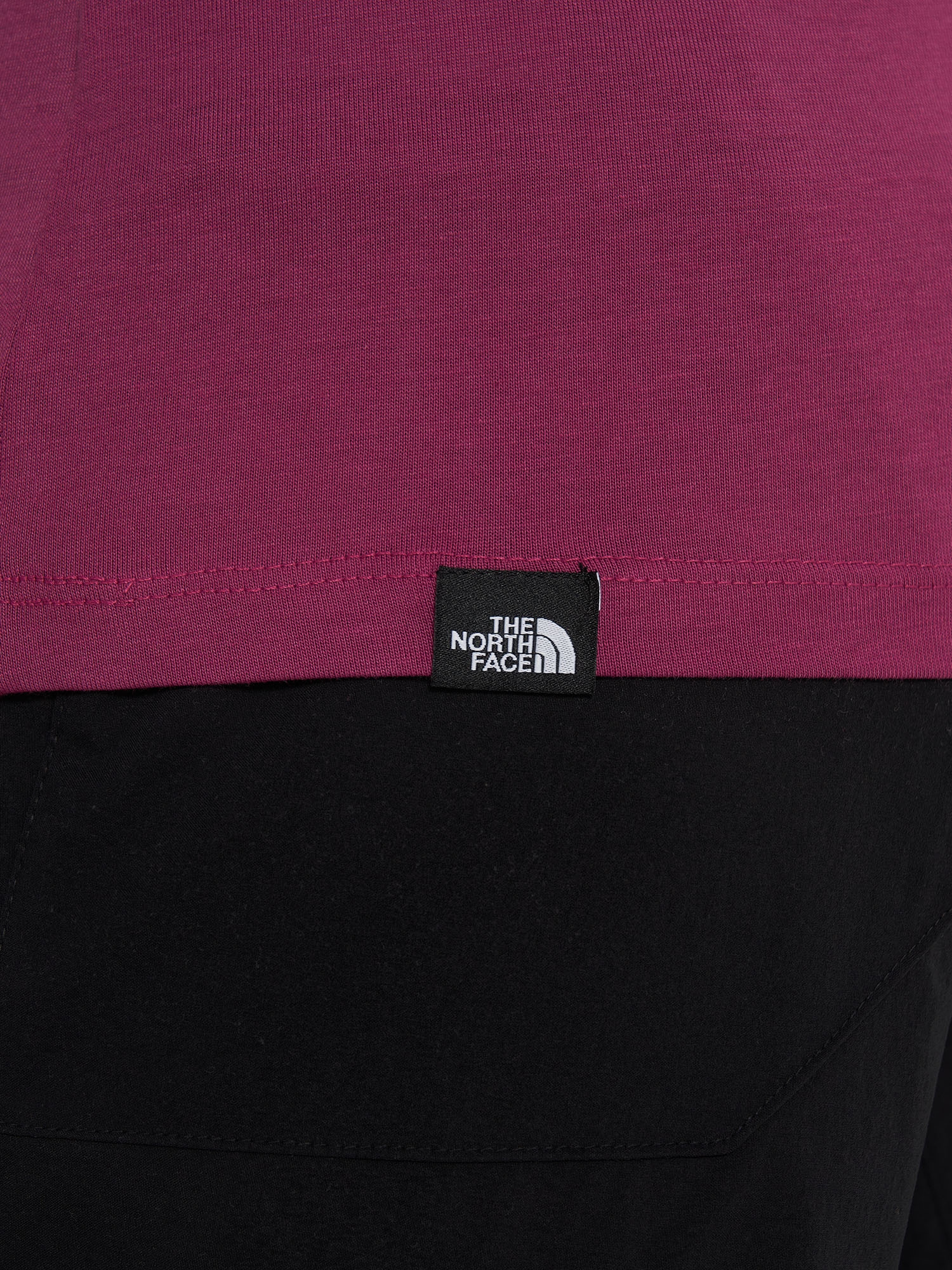 фото Футболка женская the north face easy, розовый