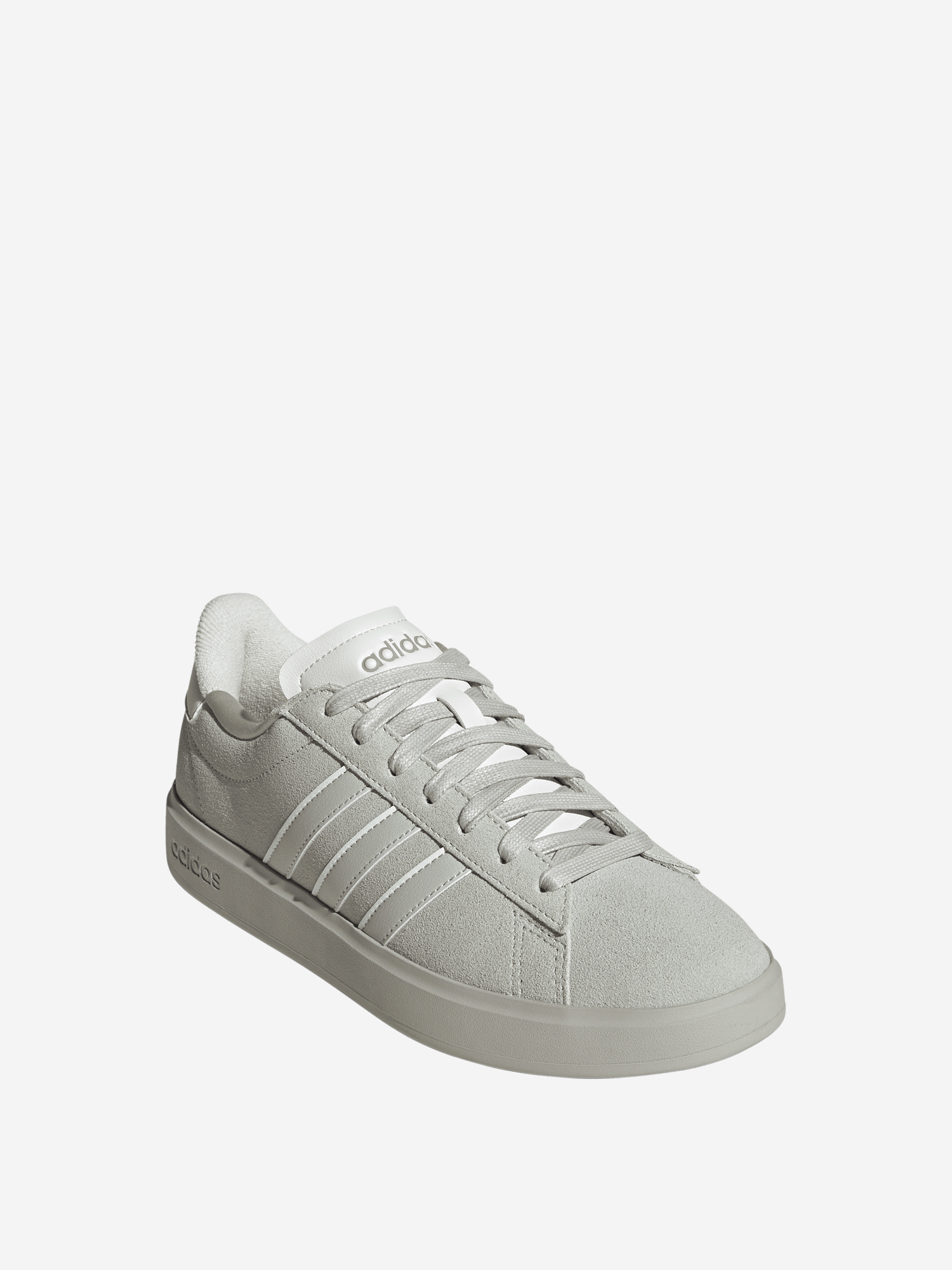 фото Кеды женские adidas grand court 2.0, серый