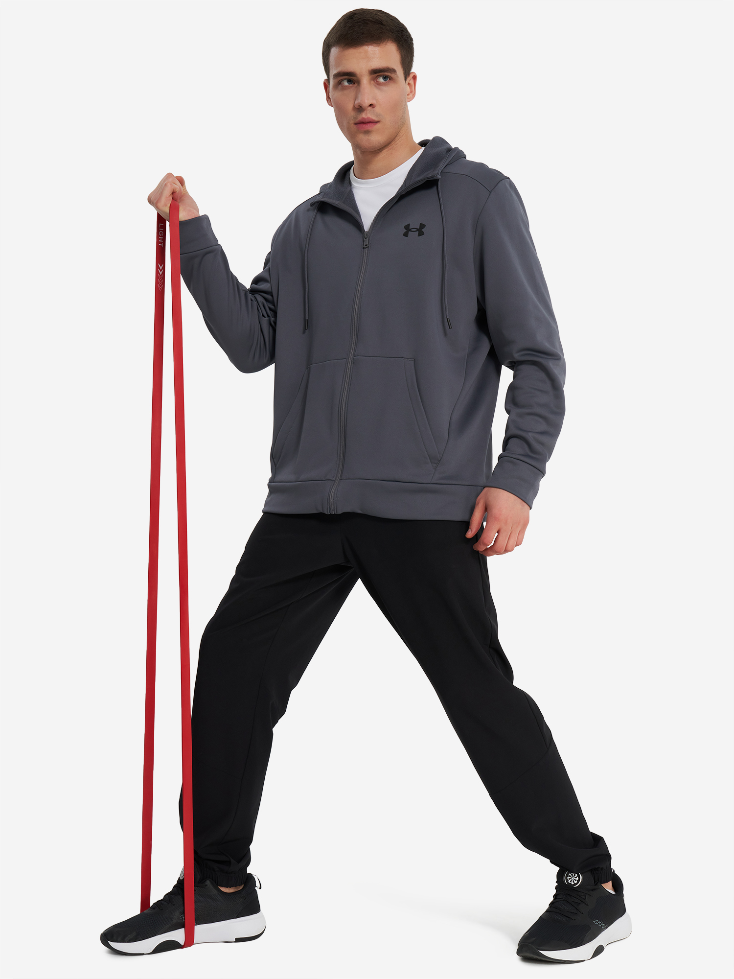 фото Толстовка мужская under armour, серый