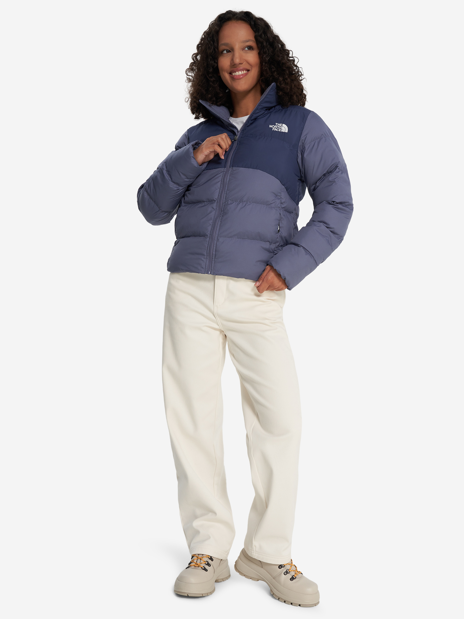 фото Куртка утепленная женская the north face saikuru, синий