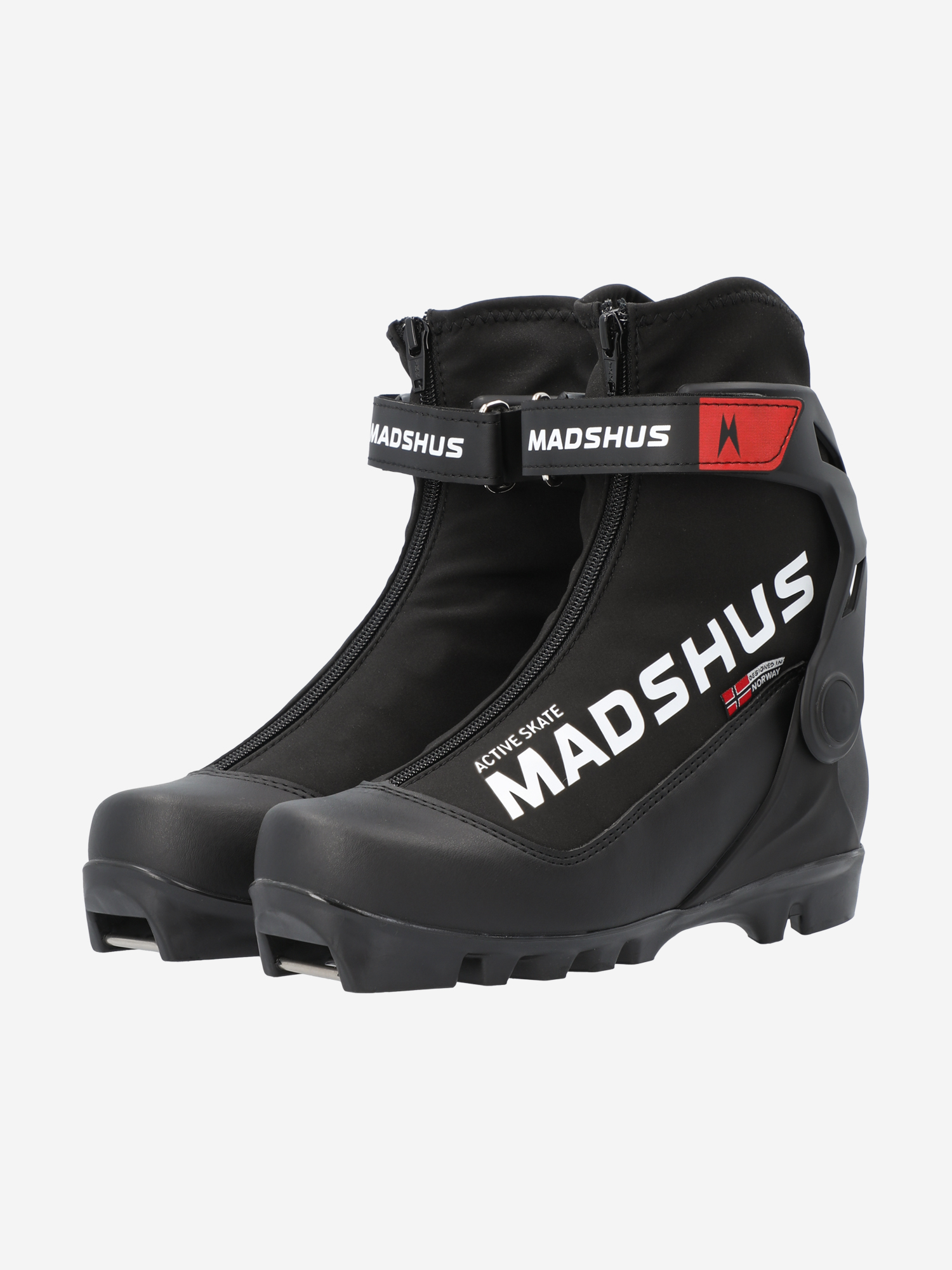 фото Ботинки для беговых лыж детские madshus active skate jr, черный