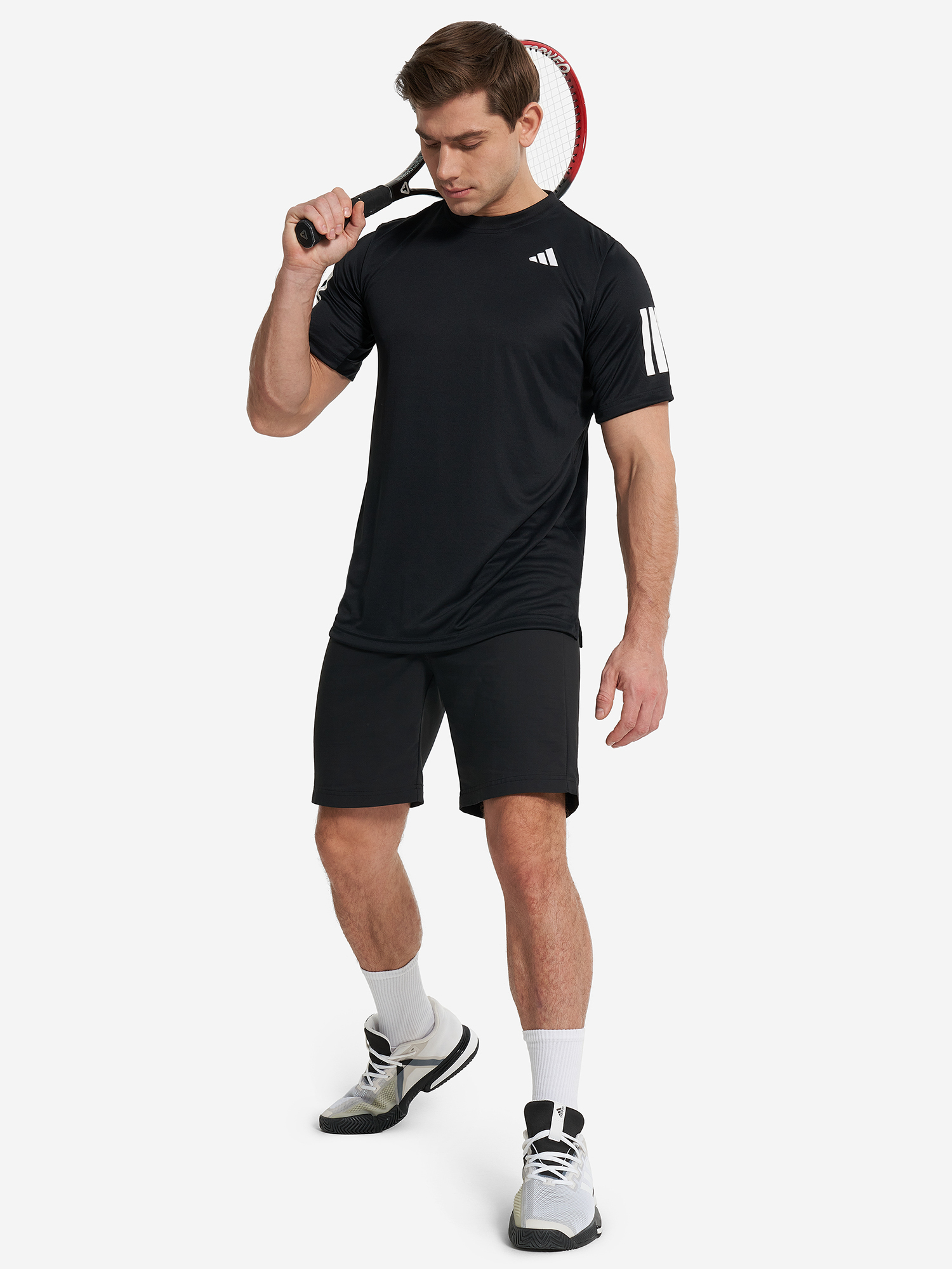 фото Футболка мужская adidas club, черный