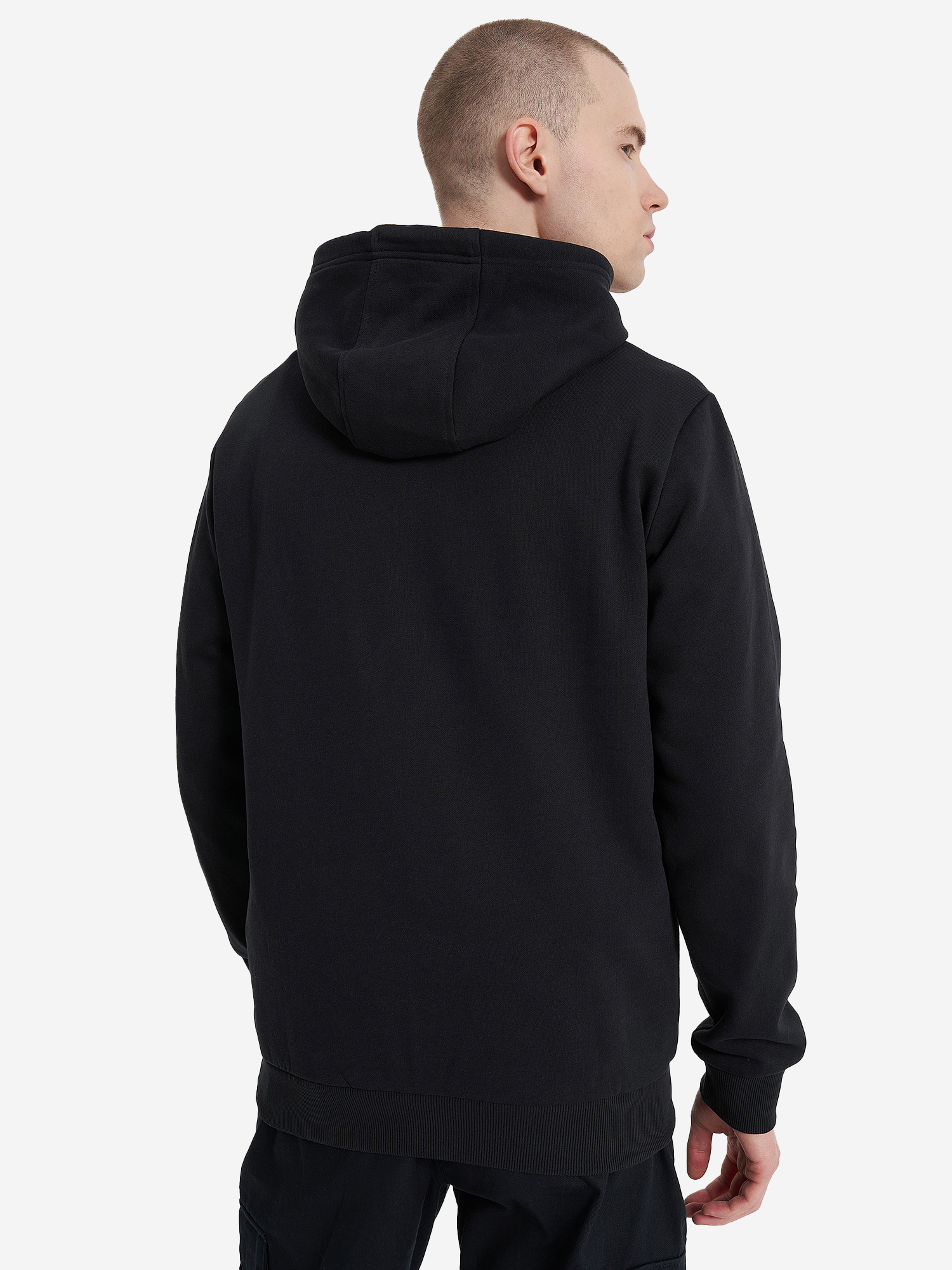 фото Худи мужское fila essentials, черный
