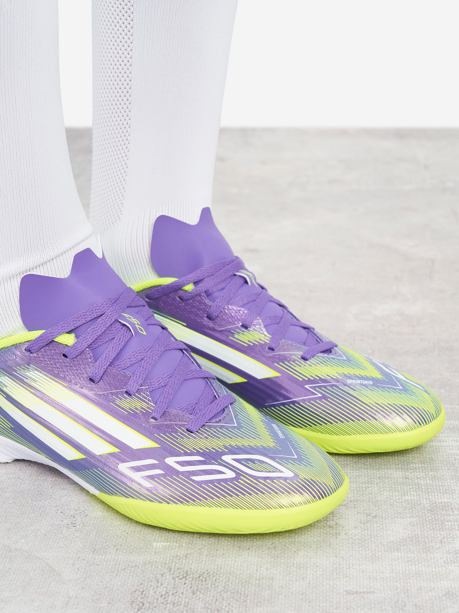 фото Бутсы для мальчиков adidas f50 league, фиолетовый