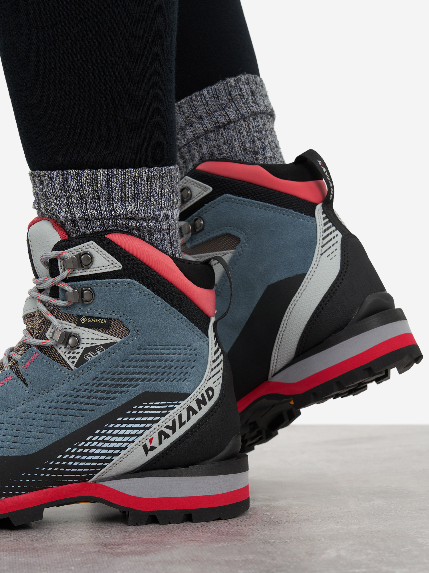 фото Ботинки женские kayland grand tour gtx, серый