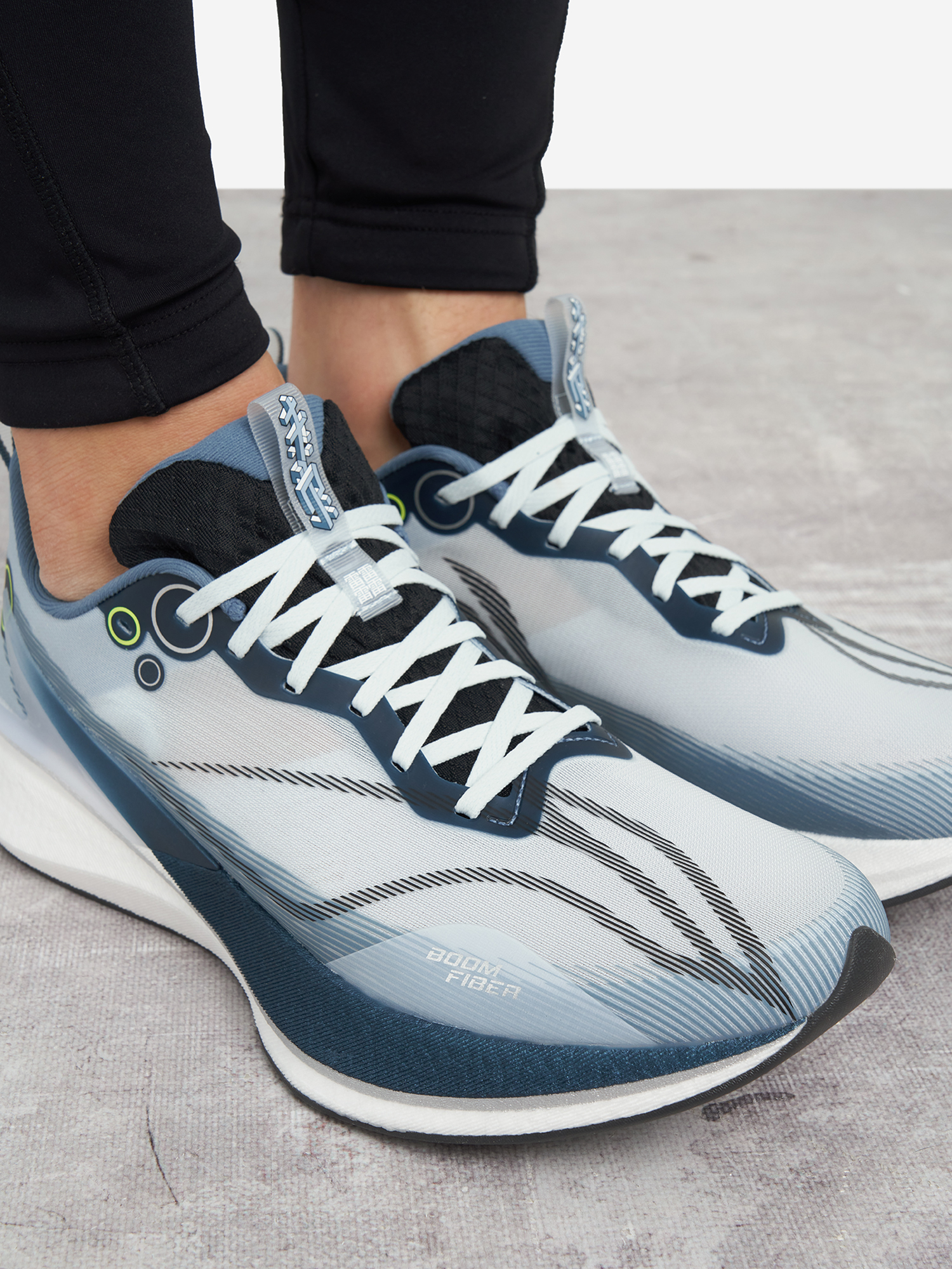 фото Кроссовки мужские li-ning red hare 8 pro, серый