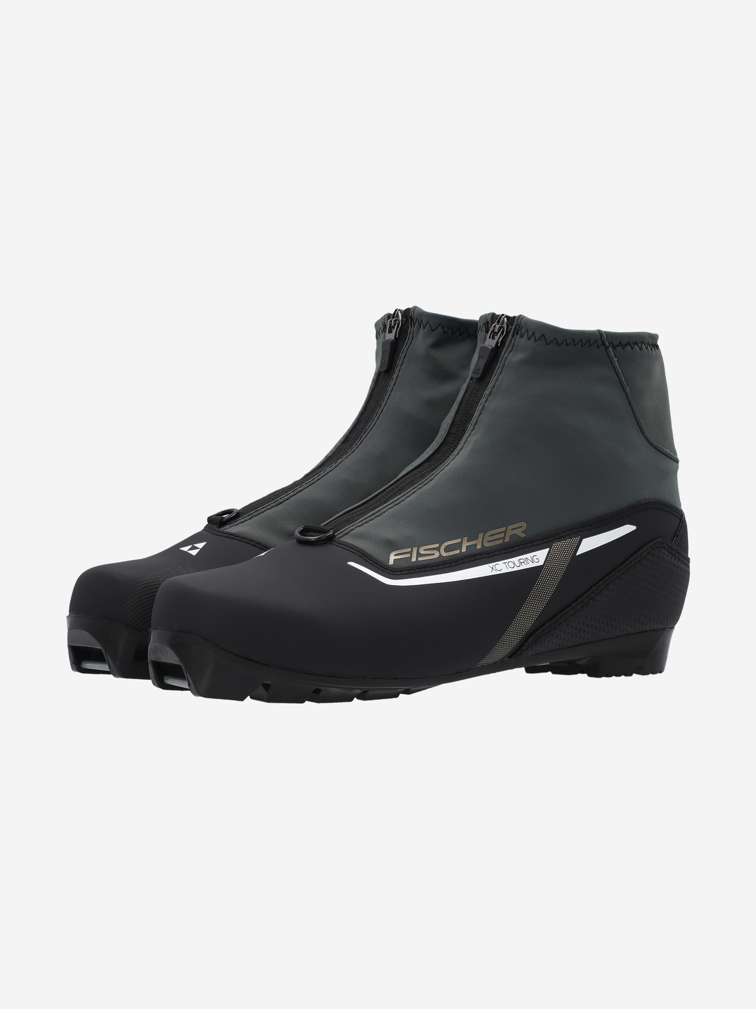 фото Ботинки лыжные fischer xc touring ws, серый