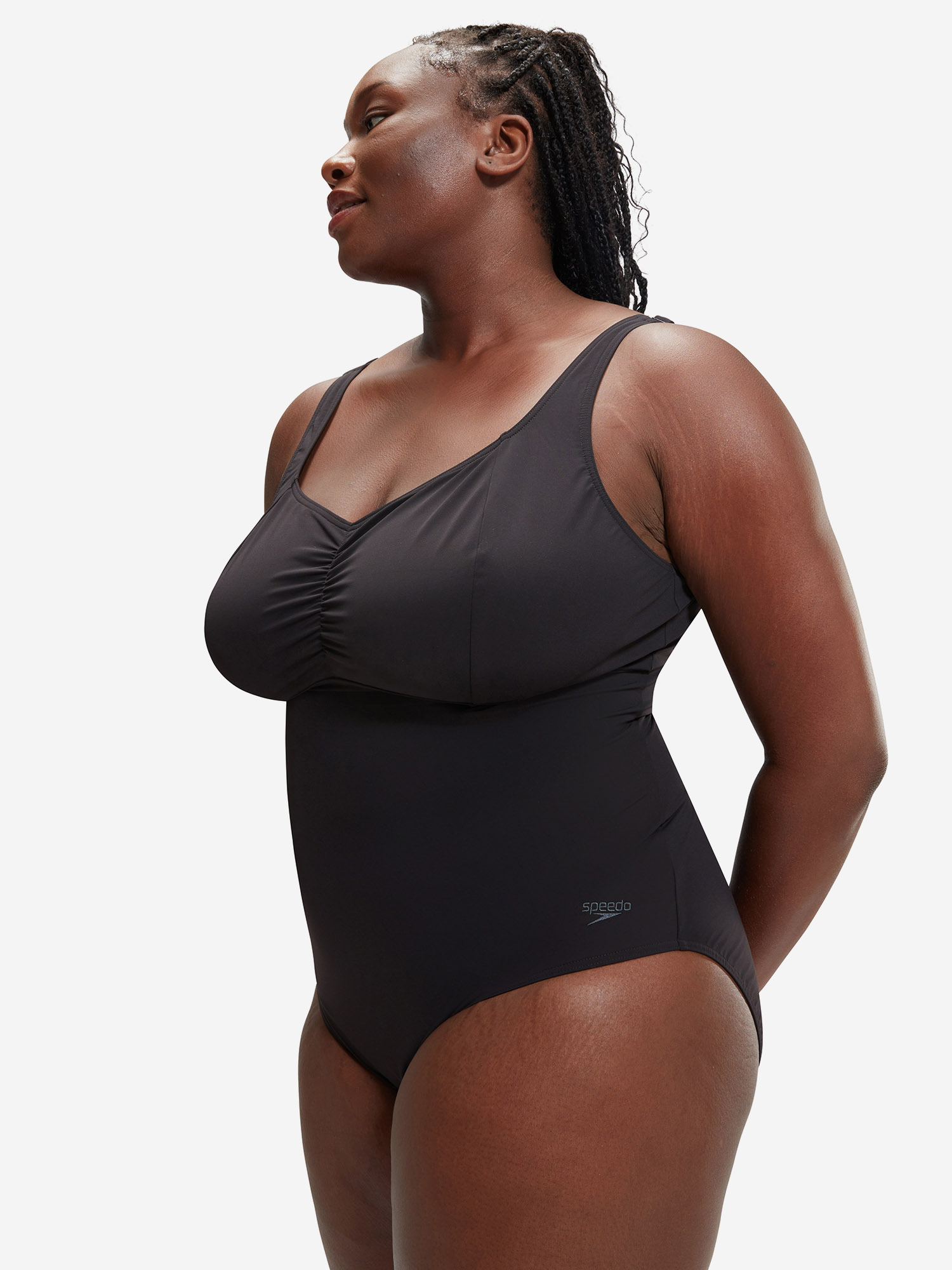 фото Купальник слитный женский speedo, черный