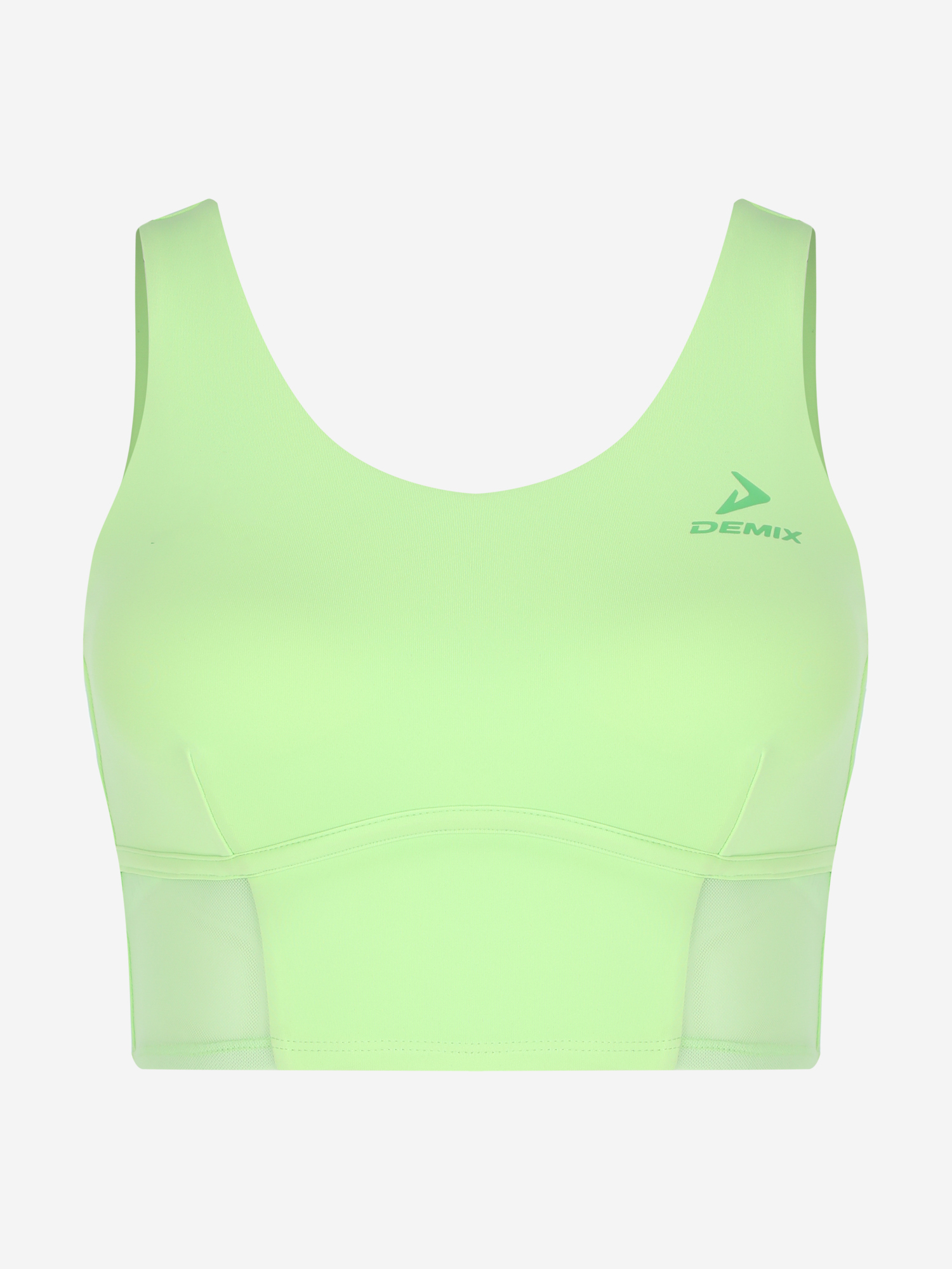 фото Топ бра спортивный demix musefit gym, зеленый
